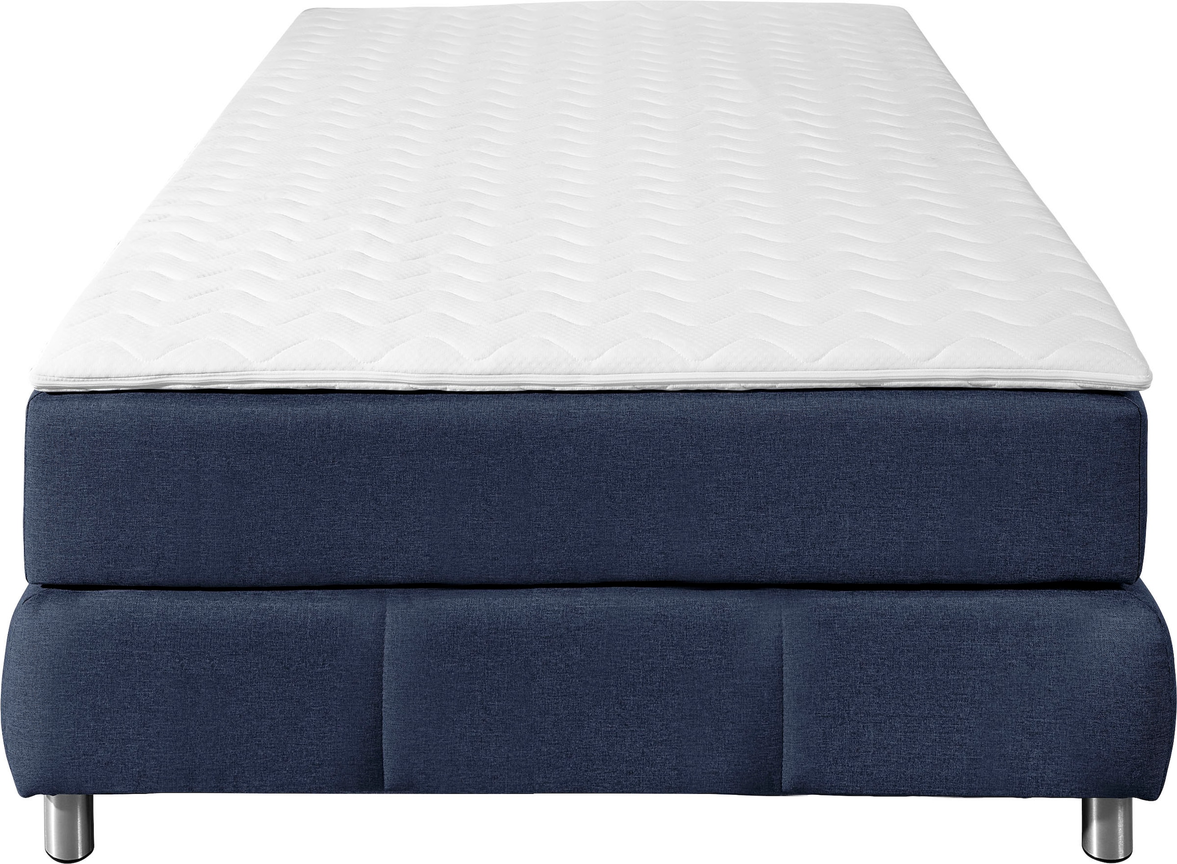 andas Boxspringbett »Salo«, Ohne Kopfteil, inkl. Topper, auch in Überlänge 220 cm