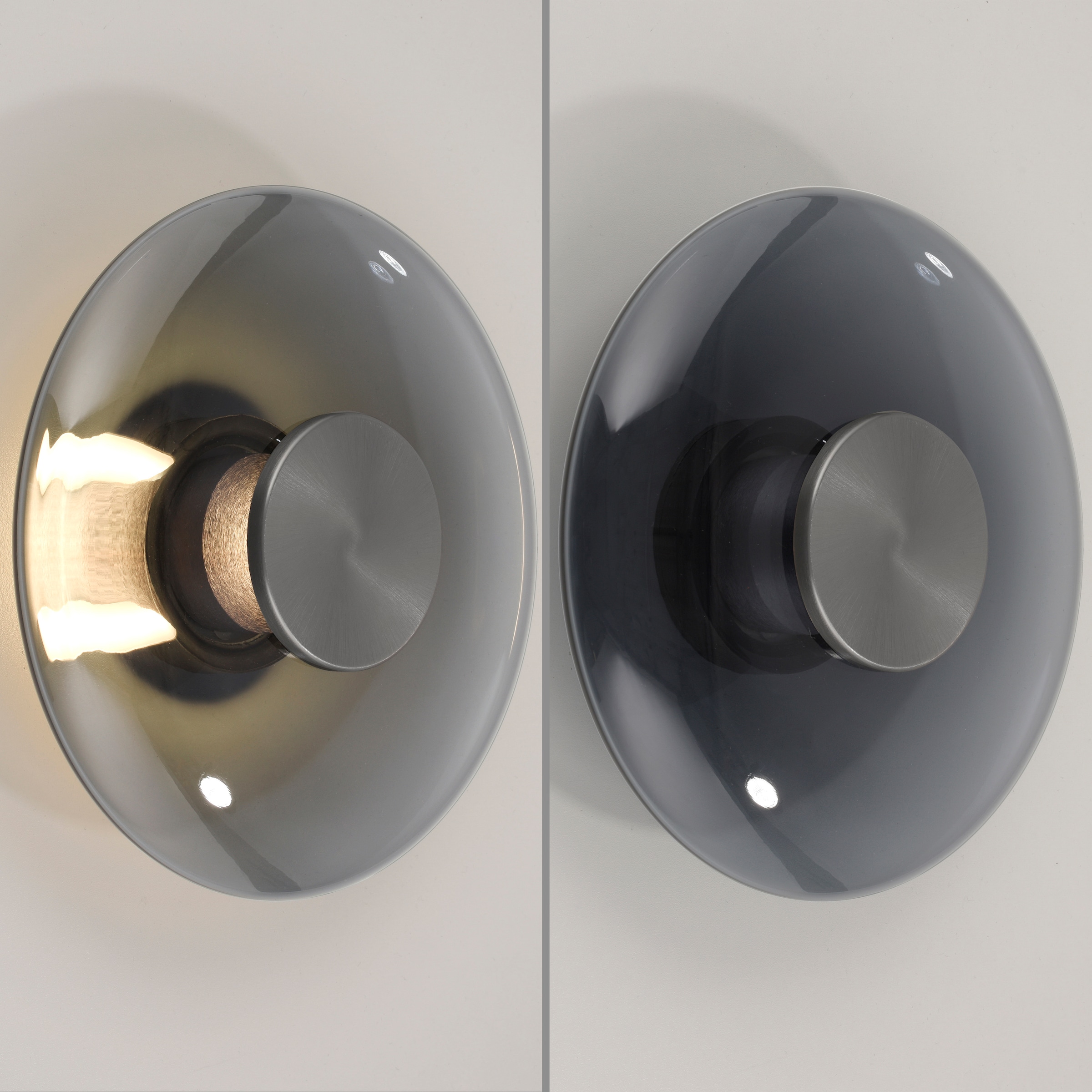 Neuhaus PURE LED Deckenleuchte »PURE Vitrum« LED-Board 1 Stk. Warmweiß Dimmfähig über separaten Dimmer, zeitloses Design
