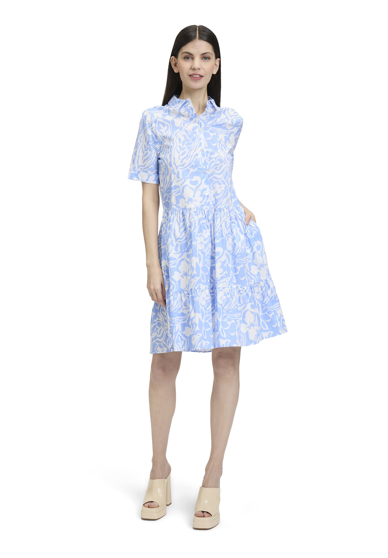 Cartoon Blusenkleid »Blusenkleid mit Taschen«