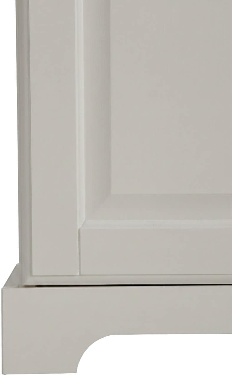 OTTO home Sideboard »Rügen Kommode mit 2 Türen, 6 Schubläden mit Metallringgriffe« aus massiver Kiefer, Schubladen mit Glaseinsatz, natürliche Maserung