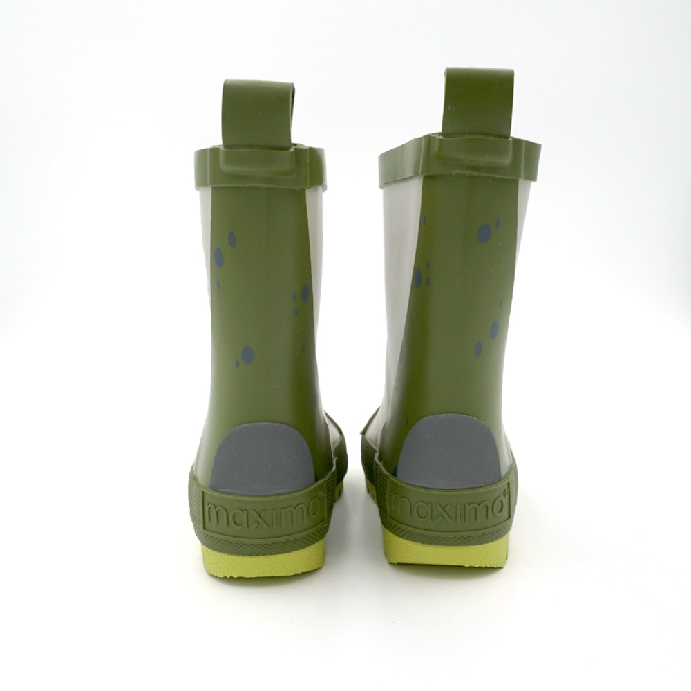 MAXIMO Gummistiefel  gefüttert, Profilsohle, reflektierende Details, wasserdicht, mit Patch