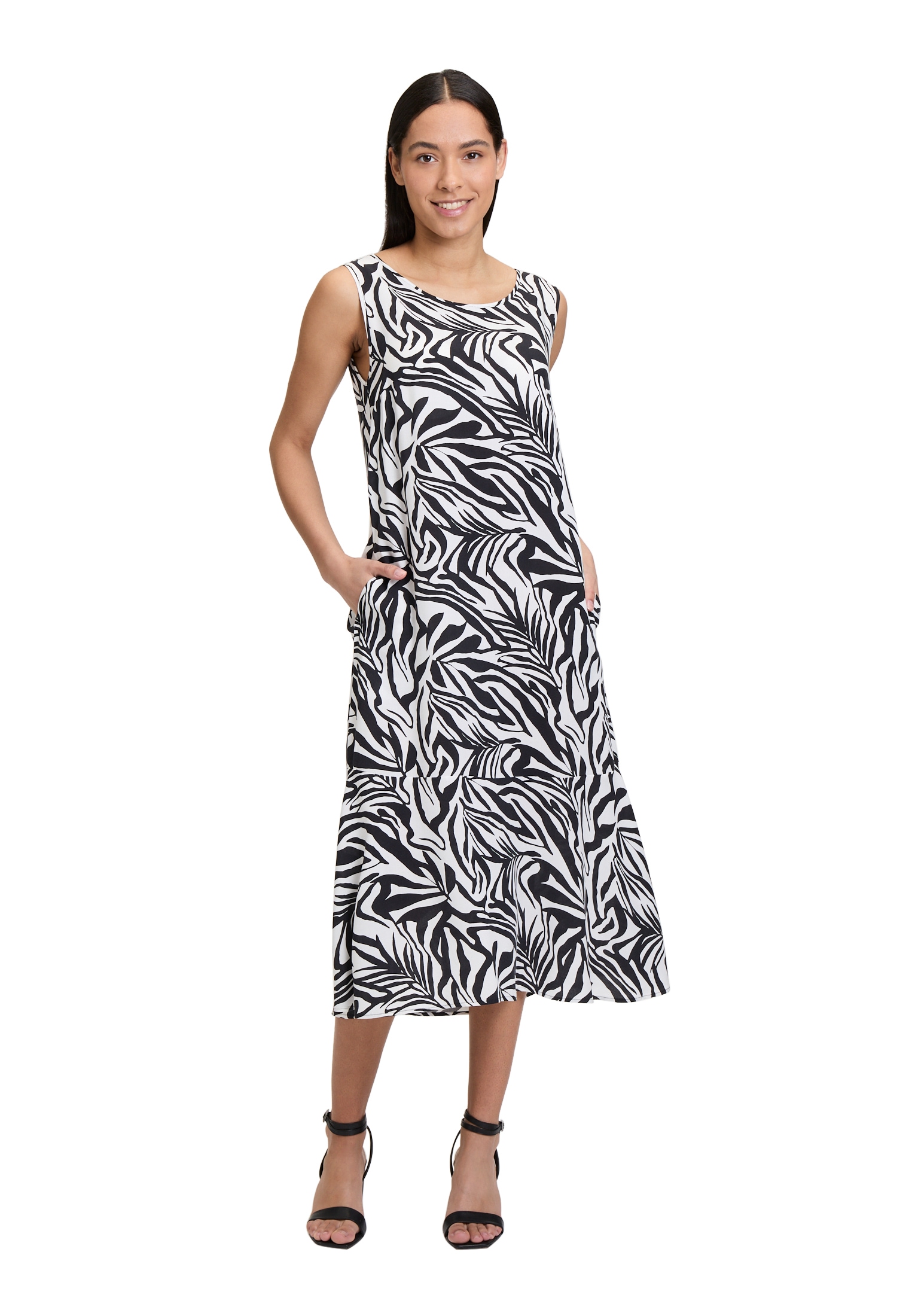 Betty Barclay Midikleid »Stufenkleid weiter Ausschnitt«