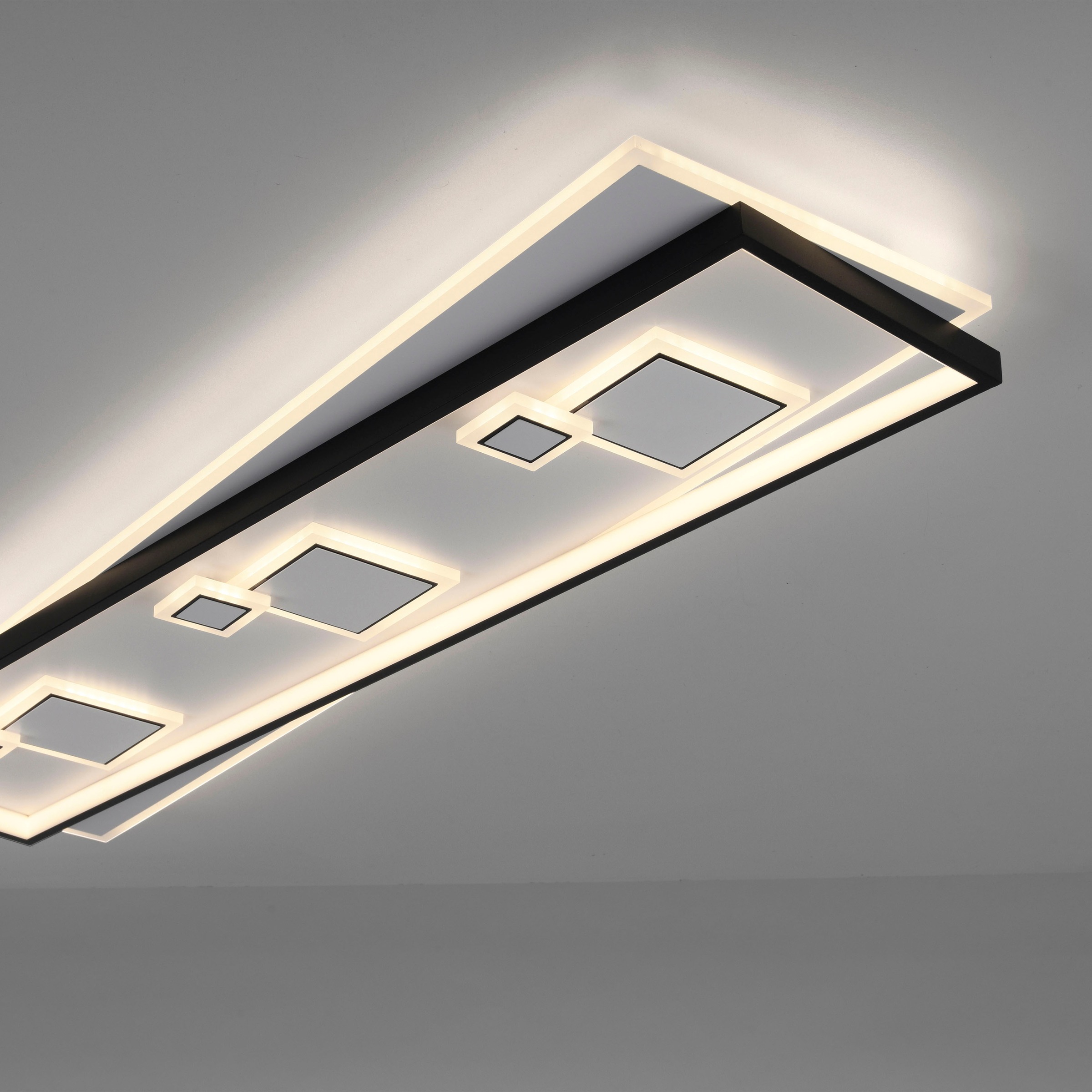 Paul Neuhaus Deckenleuchte »MAILAK«, 2 flammig, Leuchtmittel LED-Board-LED-Board | LED fest integriert-LED fest integriert, LED, separat steuerbar (Schalter)