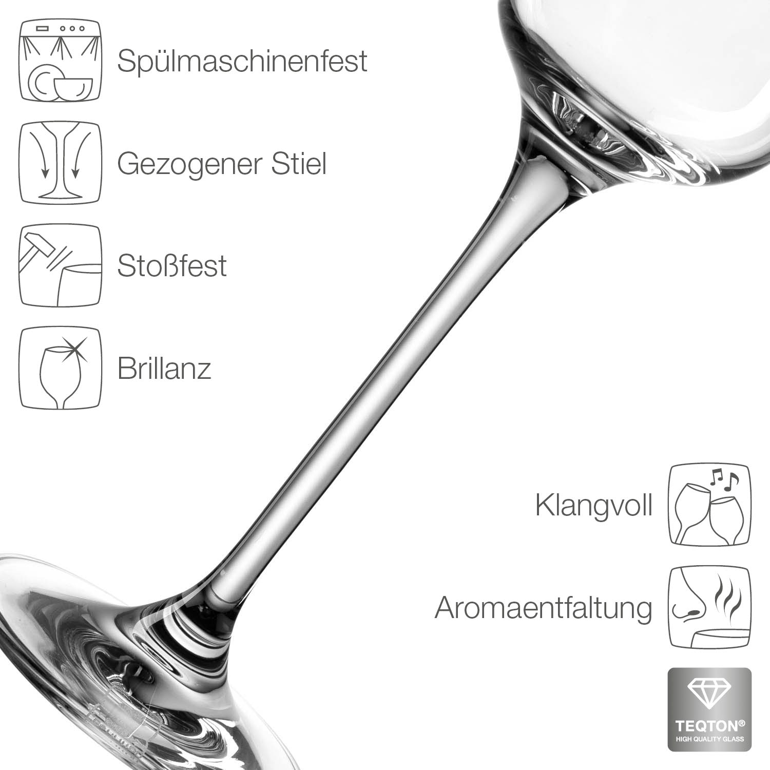 LEONARDO Digestifglas »TIVOLI« 100 ml, 6-teilig