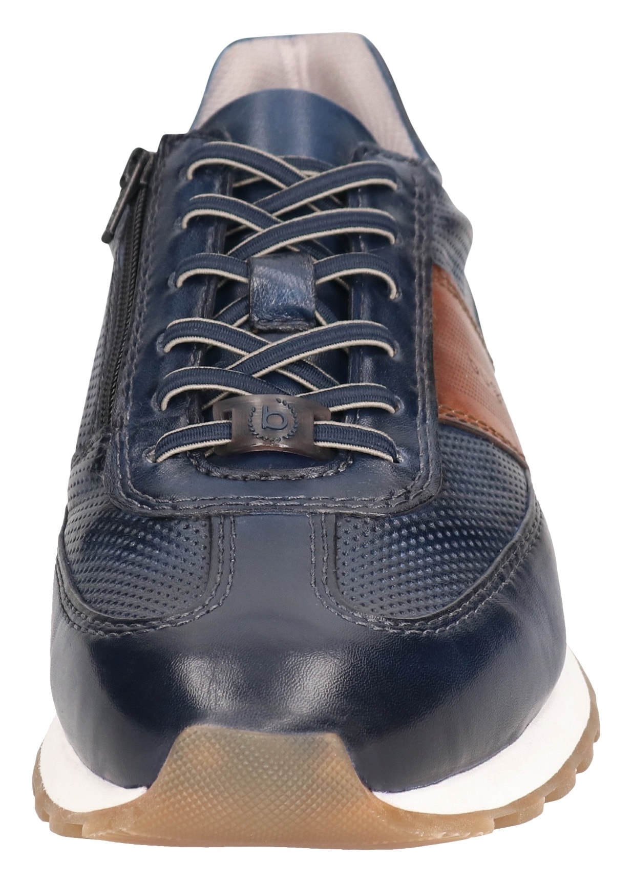 bugatti Sneaker, Freizeitschuh, Halbschuh, Schnürschuh mit Kontrastbesatz