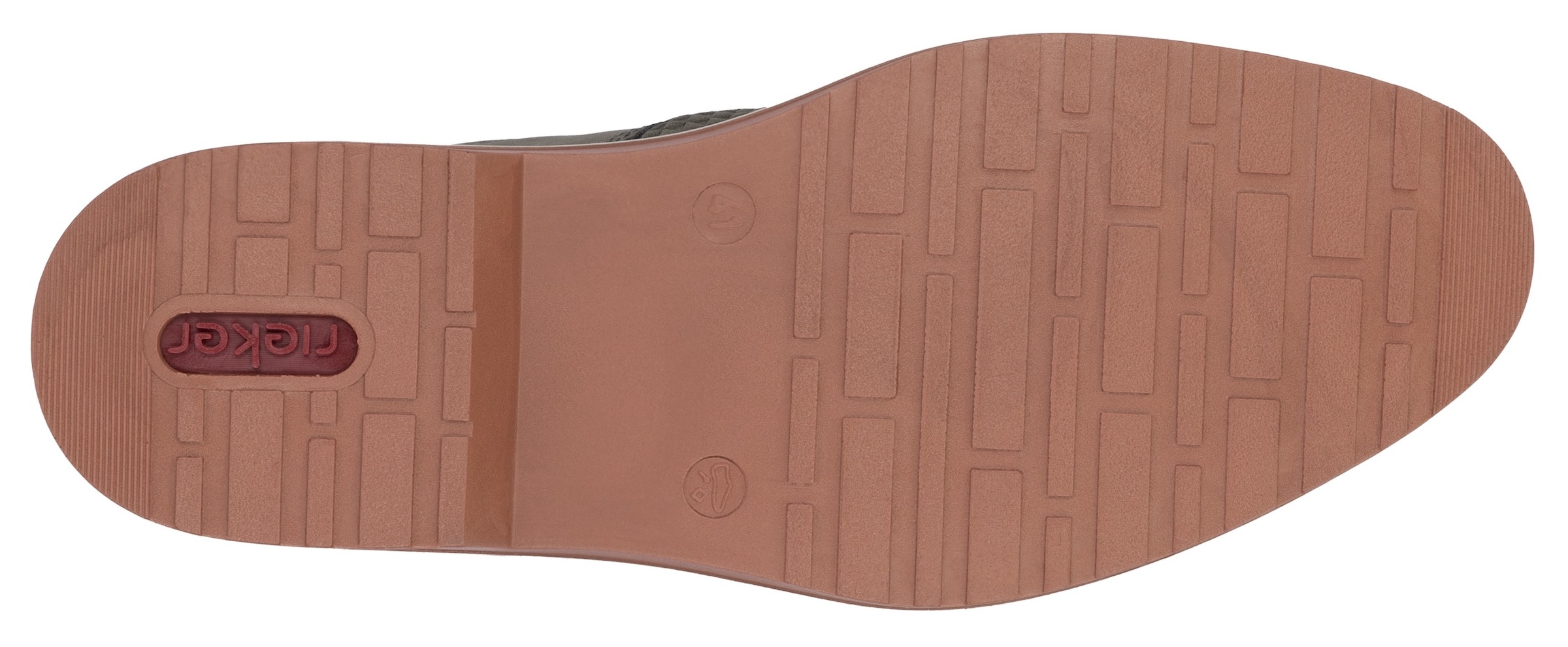 Rieker Schnürschuh, Business-Schnürer, Halbschuh mit modischer Prägung
