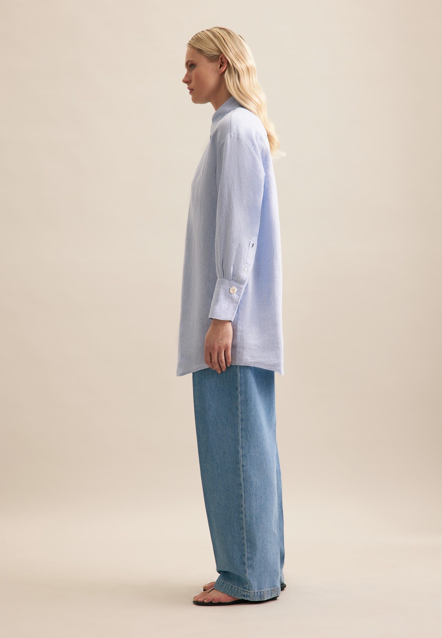 seidensticker Hemdbluse »Schwarze Rose« 1/1 Uni