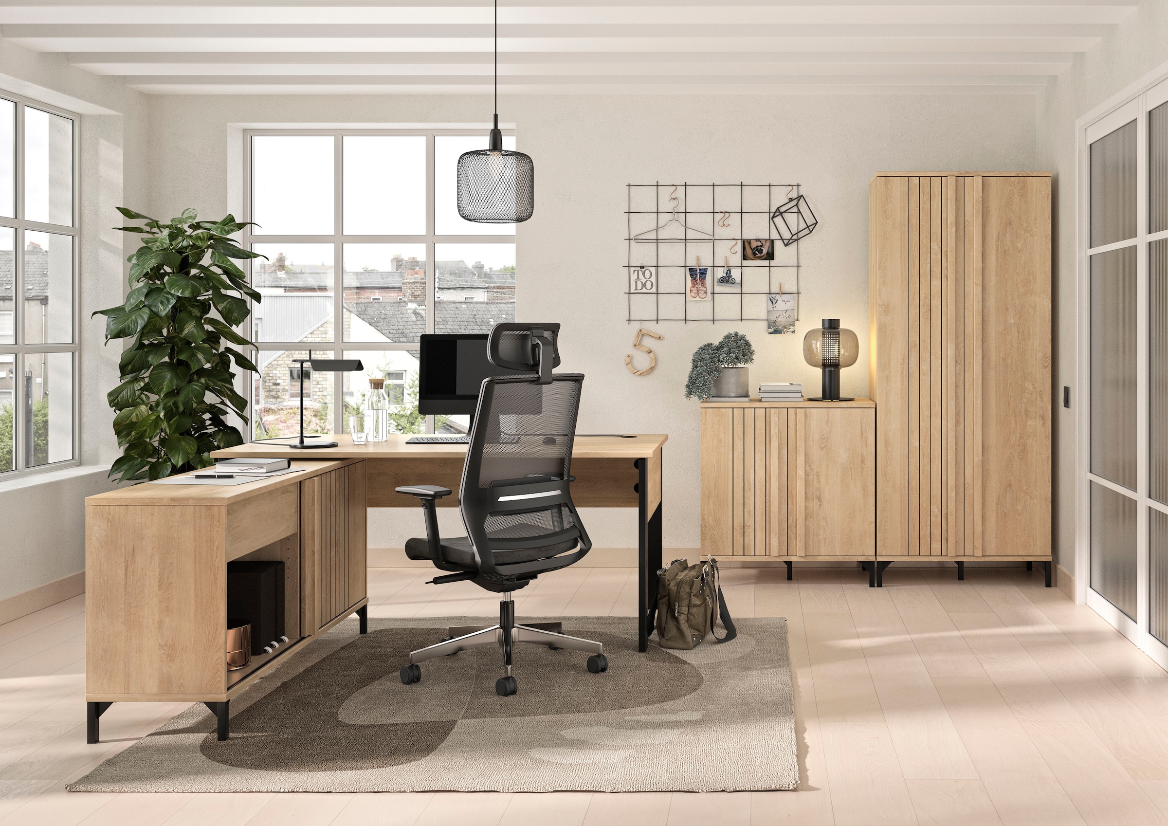 Gami Schreibtisch »Faro« moderner Industrial Look