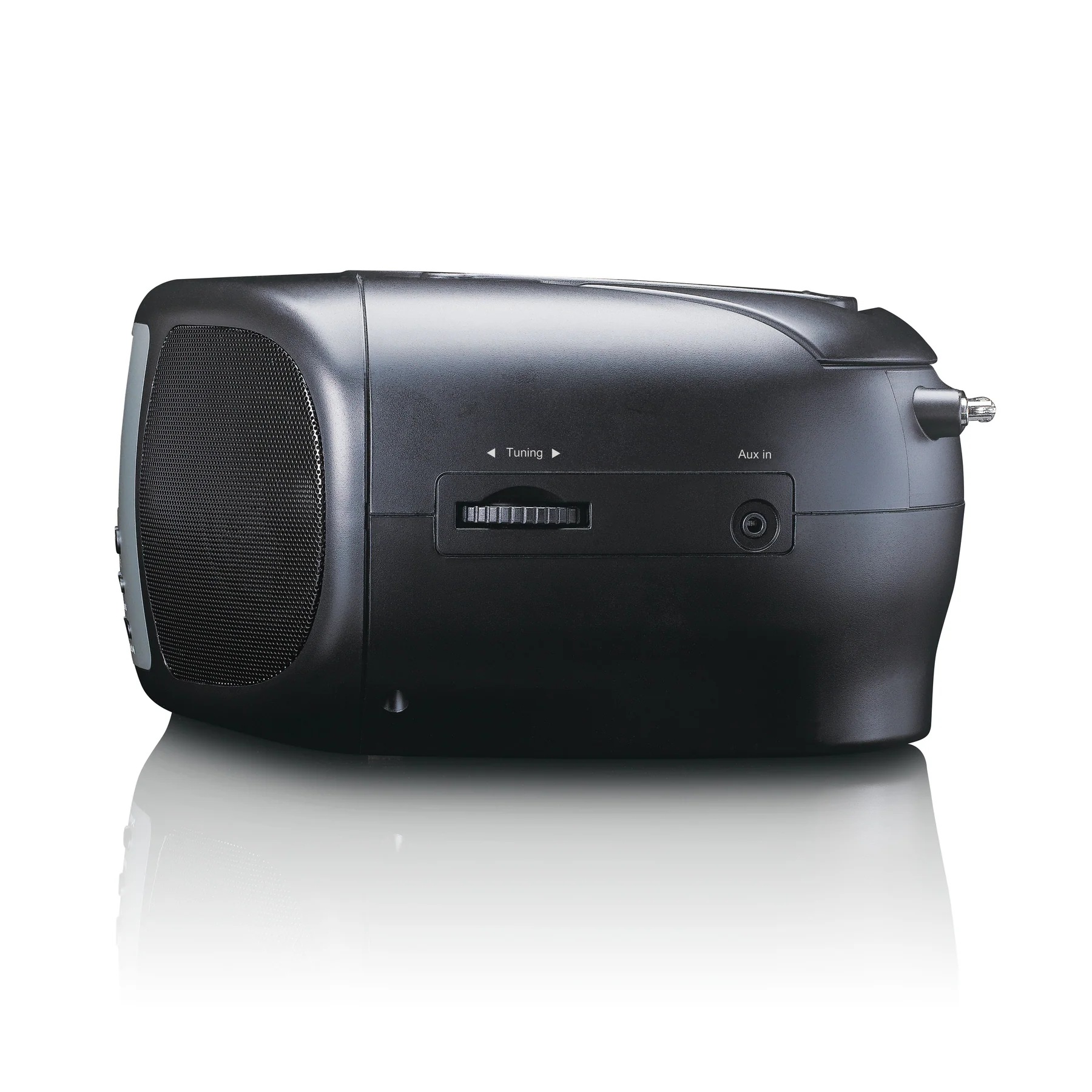 Lenco Boombox »SCD-860BK« ( Digitalradio (DAB+) | FM-Tuner 4 W) tragbar, DAB+/FM, Bluetooth, CD‑Player, großes Farbdisplay