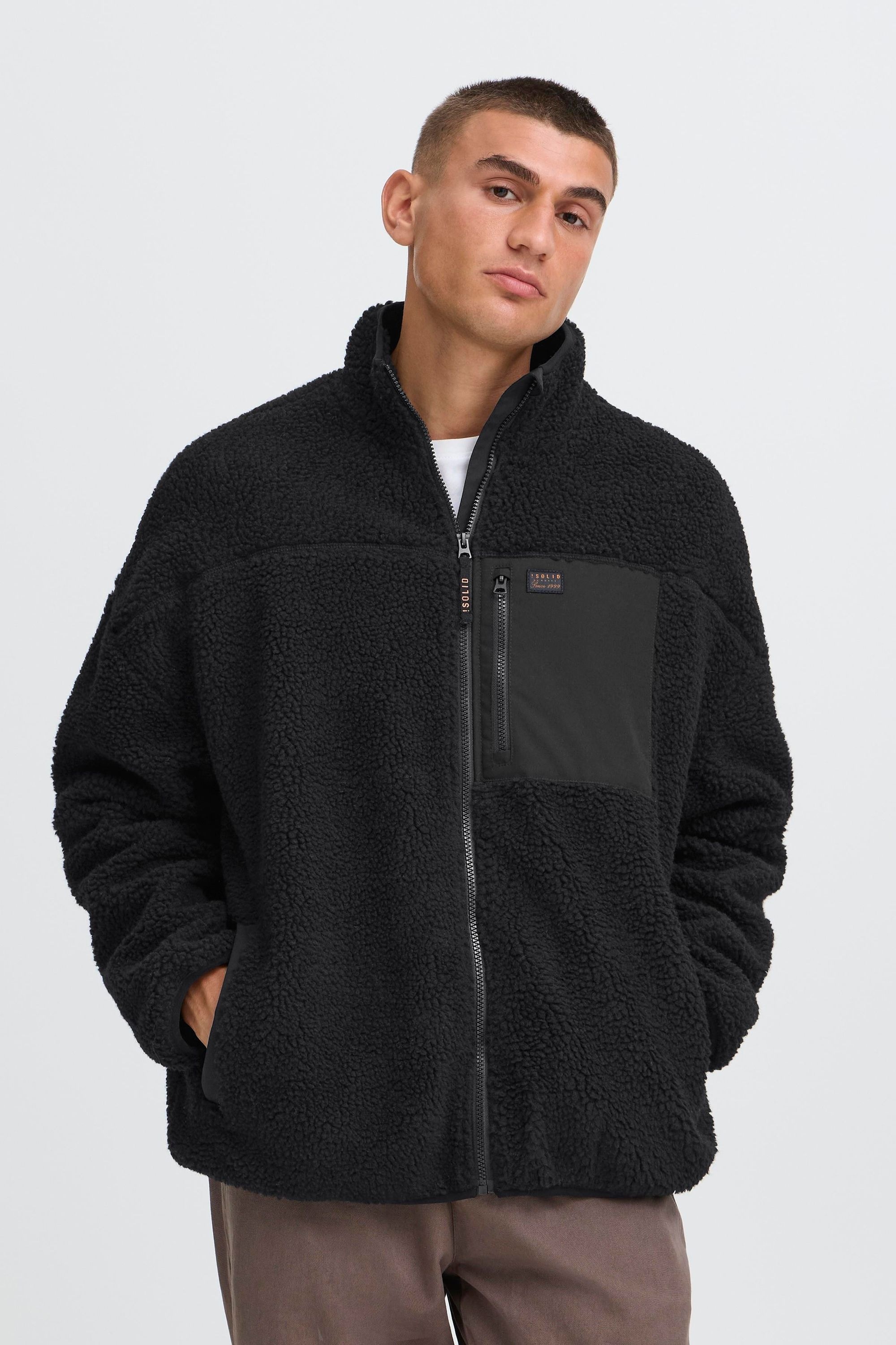 !Solid Plüschjacke »Plüschjacke SDMCWALTHER«