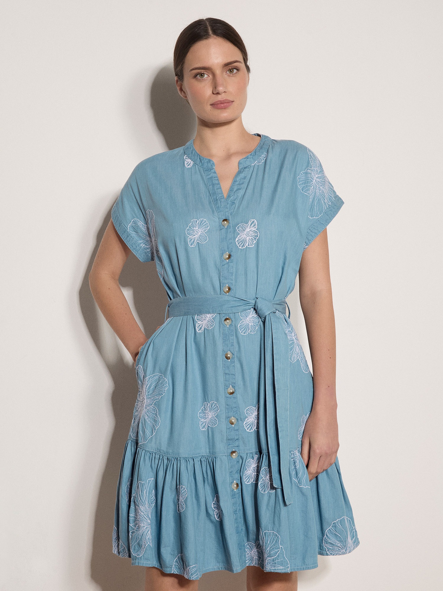 Apricot Minikleid »Minikleid« Stickerei