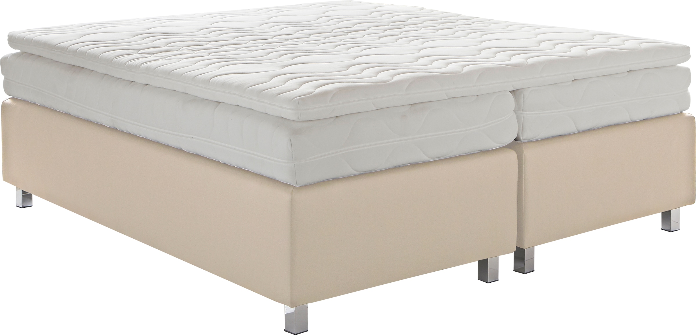 Westfalia Schlafkomfort Boxspringbett »London in den Breiten 160x200, 180x200cm & 200x200cm«