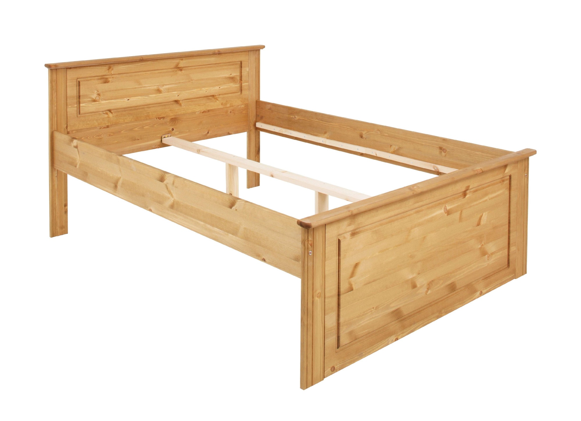 OTTO home Massivholzbett »Hugo, FSC® zertifiziert, Landhausstil, zeitlos und edel« auch als Super Sparset inklusive Schubkästen,  Stauraumbett, extra belastbar, Made in EU, viele Breiten