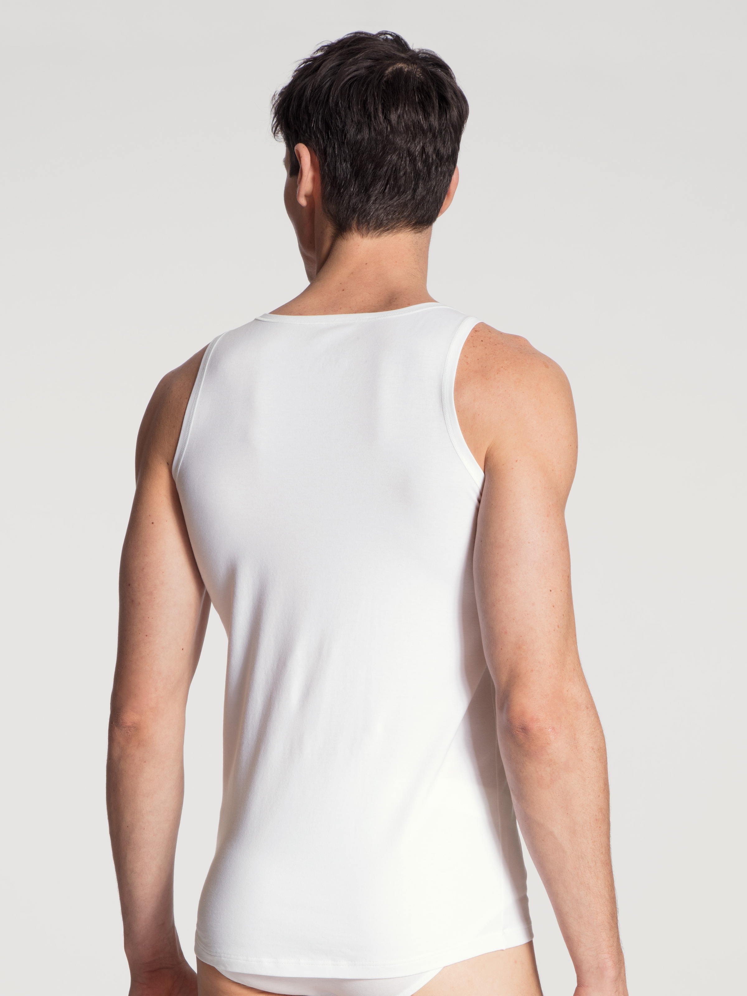 CALIDA Achselhemd »Cotton Code«, Rundhals-Ausschnitt, Single Jersey Qualität, atmungsaktiv, elastisch
