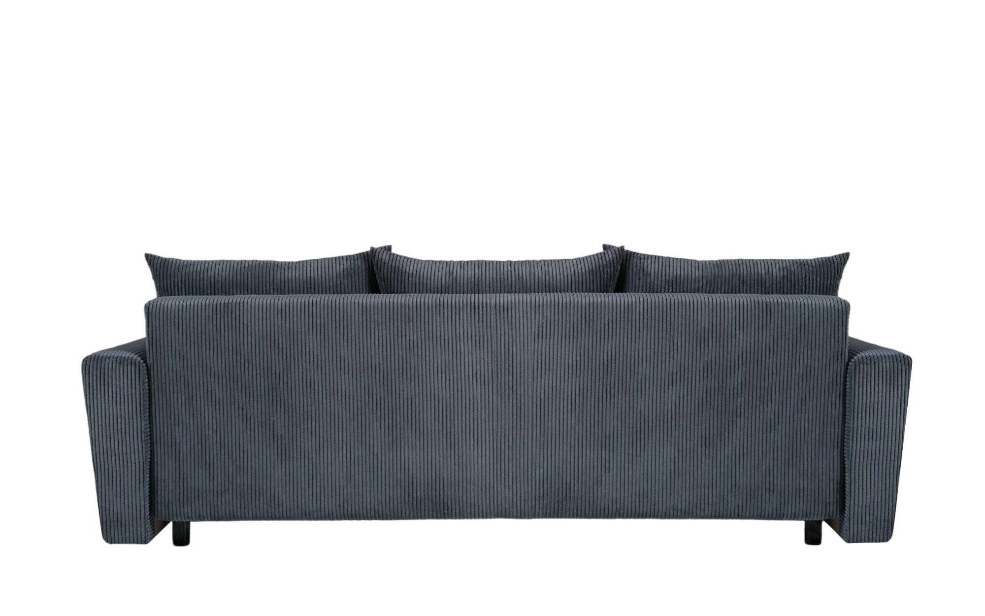 INOSIGN 3-Sitzer »MAGHERA Schlafsofa mit Bettkasten, in hochwertiger Verarbeitung«, mit Wellenunterfederung, Cord und Struktur-Bezug, B/H/T 230/92,5/79 cm