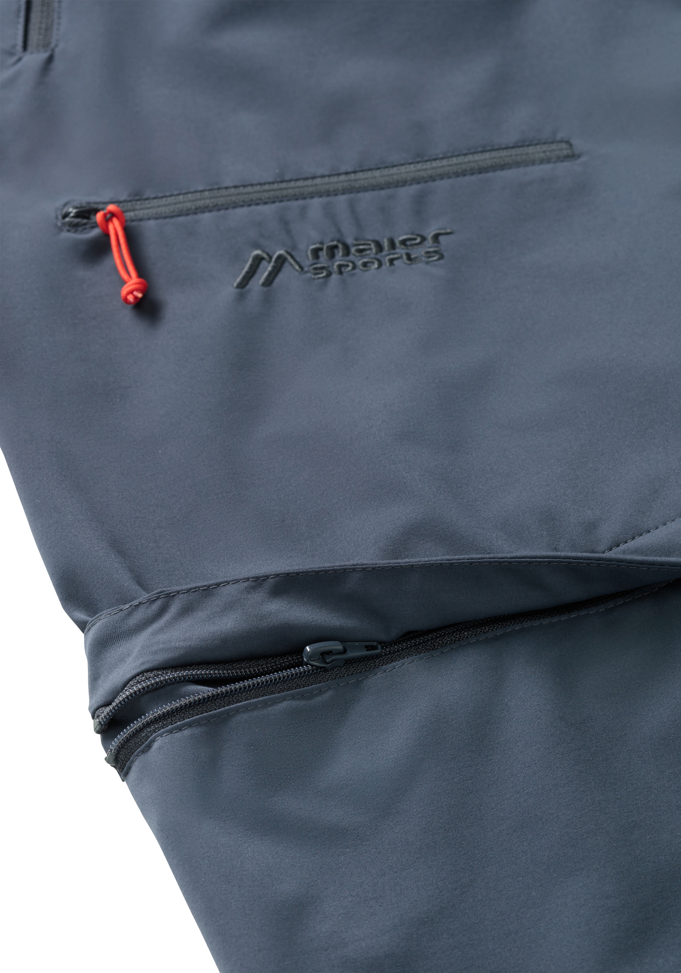Maier Sports Outdoorhose »Nata Zip Loop«, Damen Wanderhose, Zip-Off Funktionshose, 3 Taschen, Regular Fit