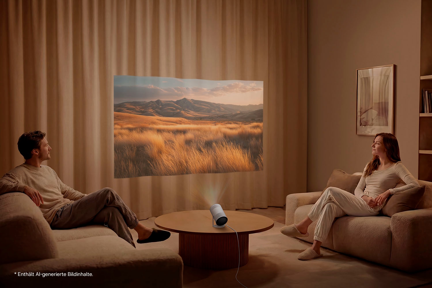Samsung Portabler Projektor »The Freestyle+« (430 lm 100000:1 1920 x 1080 px)