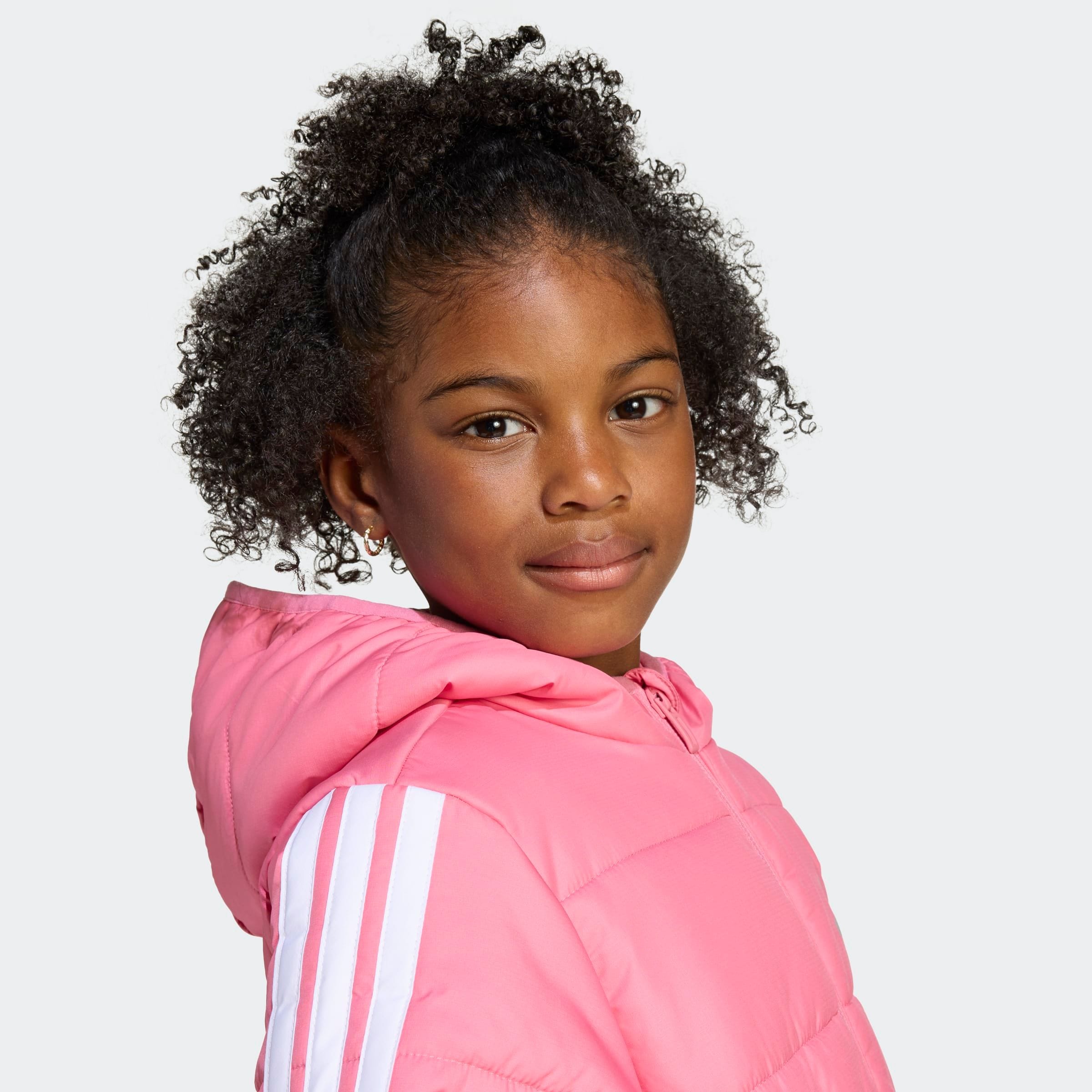 adidas Sportswear Winterjacke »LK ESS 3S JKT« für Kinder, mit Reißverschluss, leichtes Material