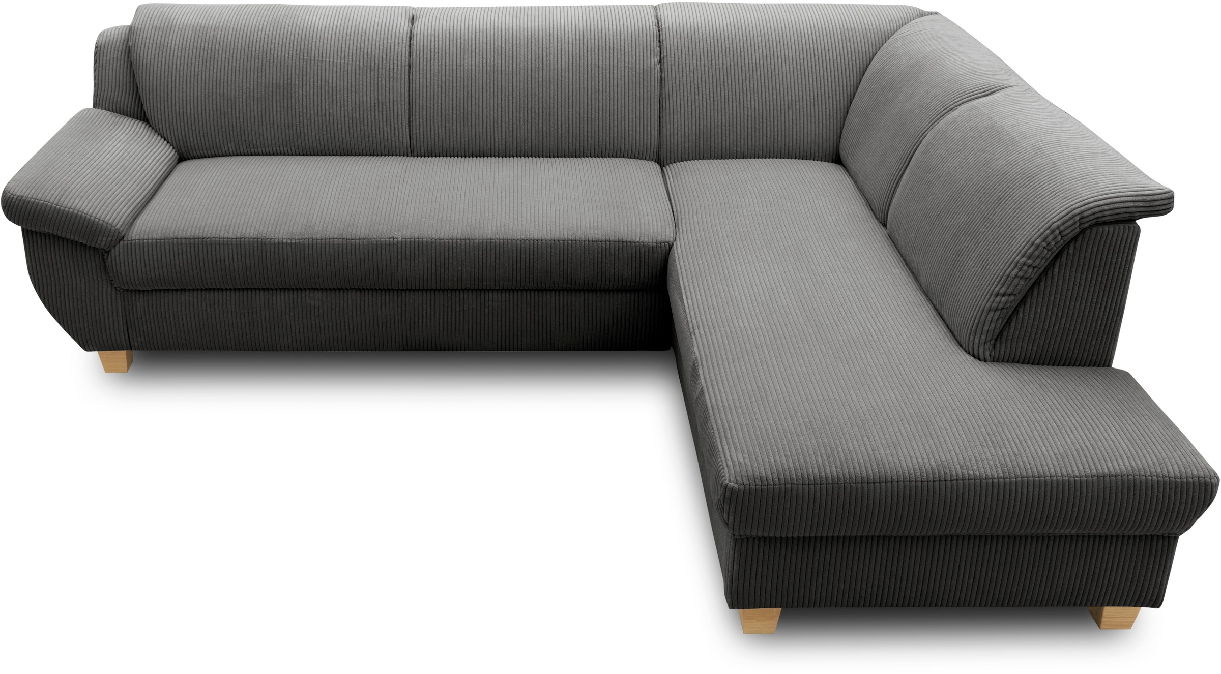 Home affaire Ecksofa »Yesterday L-Form«, wahlweise mit Bettfunktion, auch in Cord