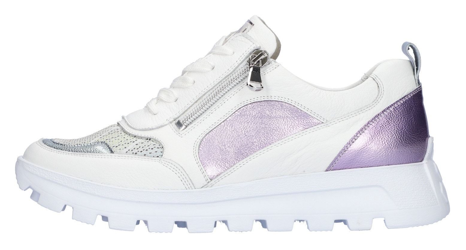 Waldläufer Plateausneaker »H-AJALA«, Halbschuh, Schnürschuh, Freizeitschuh mit Kontrastbesätzen, Weite H