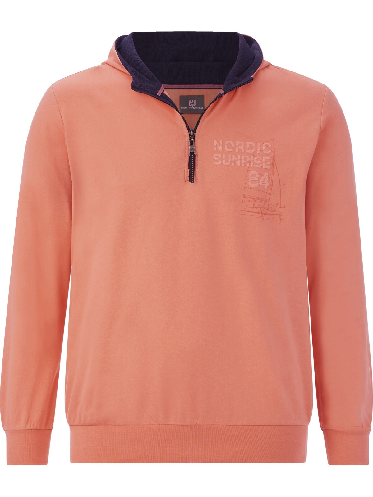 Jan Vanderstorm Kapuzensweatshirt »Sweatshirt KORBENKT«, (1 tlg.), mit lässiger Kapuze