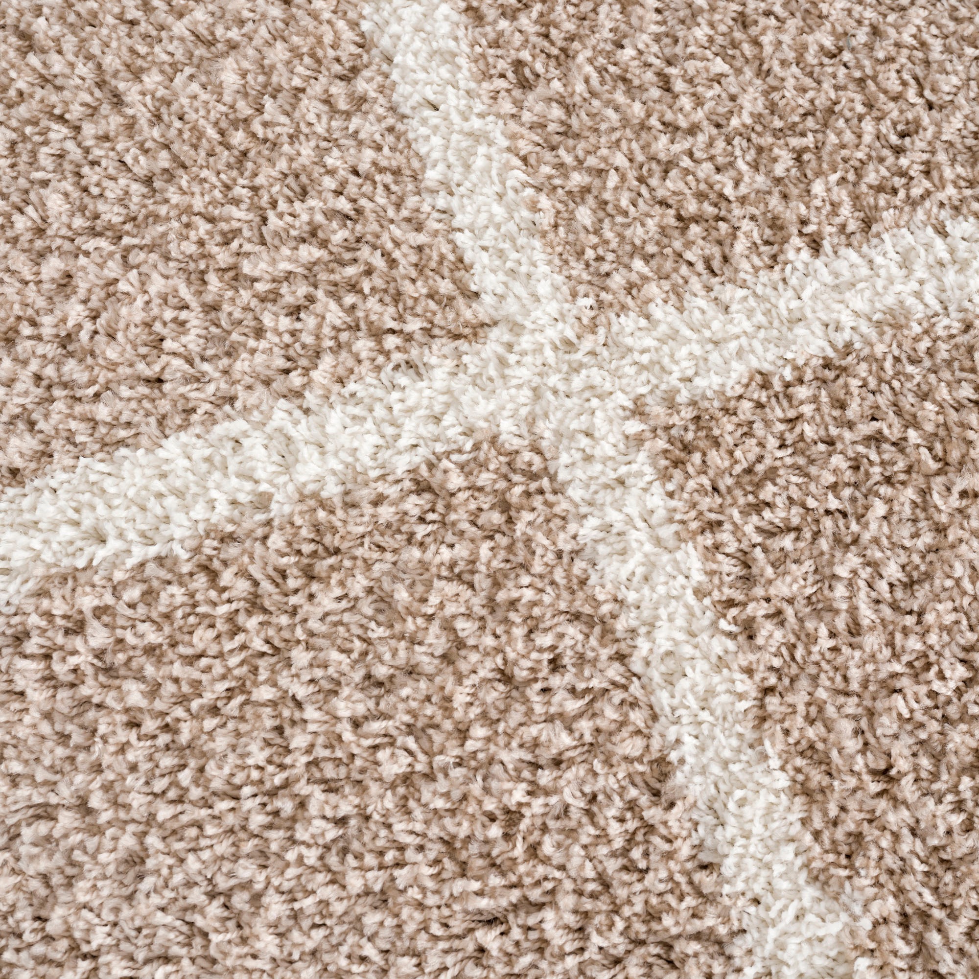 Sanat Hochflor-Teppich »Madrid« rechteckig 30 mm Höhe Wohnzimmer, Langflor, Shaggy Teppich