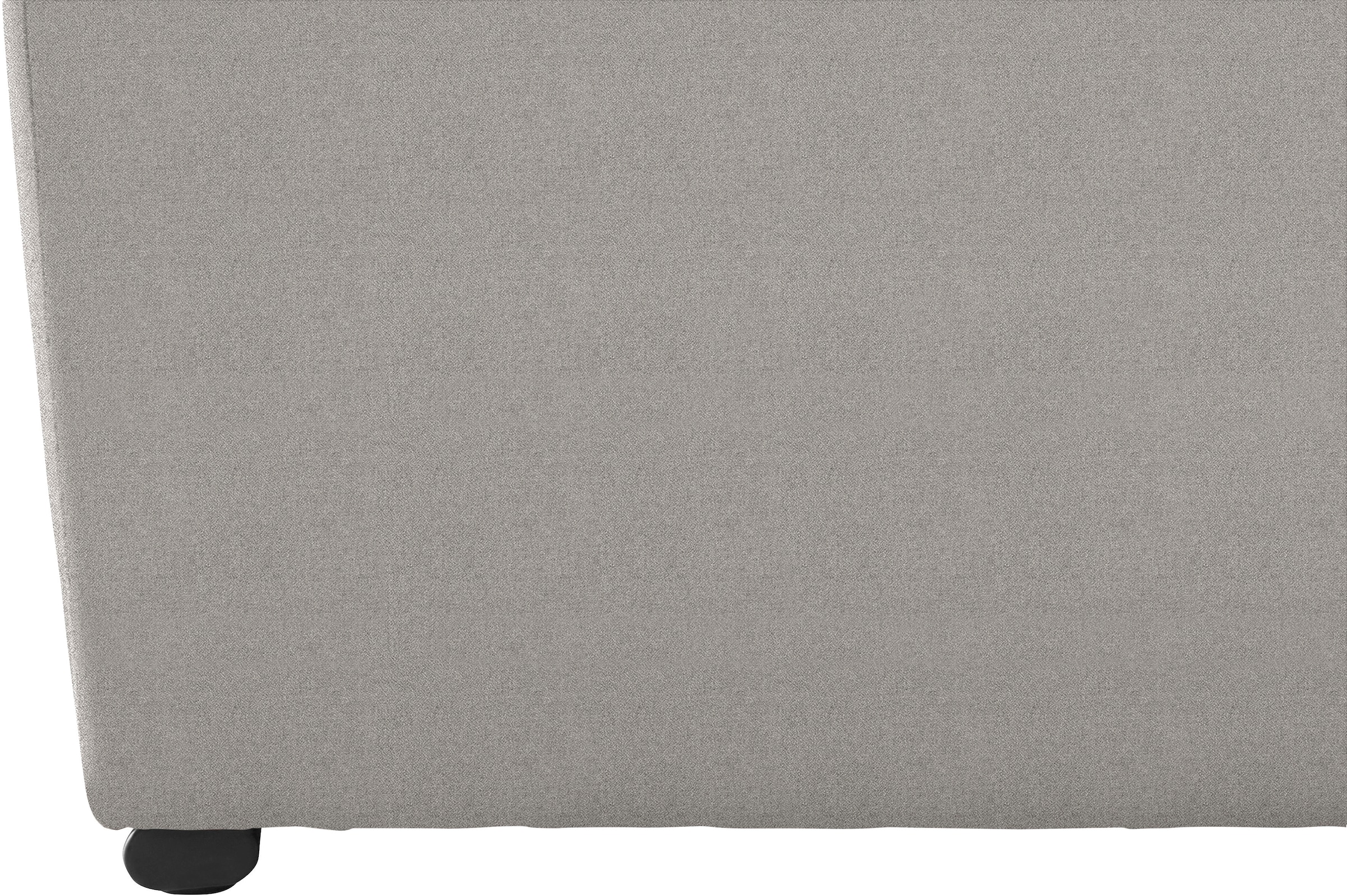 DOMO collection Ecksofa »Lagoa, moderne Sitzheftung, bequem und komfortabel, L-Form«, wahlweise mit Bettfunktion, frei im Raum stellbar, große Farbvielfalt