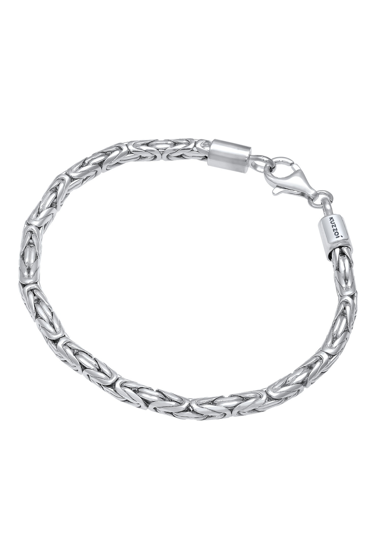 Kuzzoi Armkette »Armband Herren Königskette Robust 925 Silber«