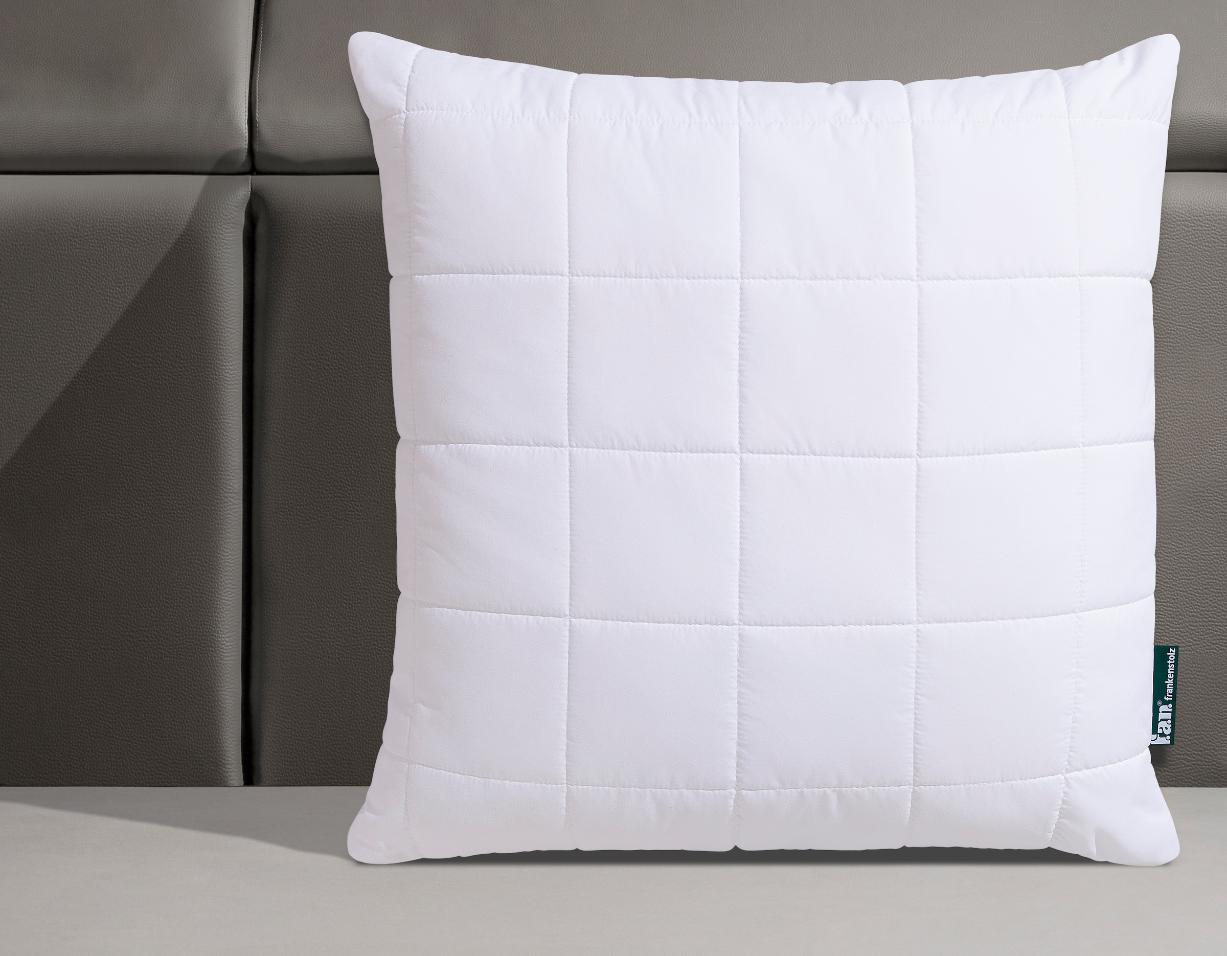 fan Microfaserkissen »Stützendes Kopfkissen Komfort Plus XXL-Warm, in 40x80 oder 80x80 cm«, (1 St.), flauschig, kuscheliges Kopfkissen