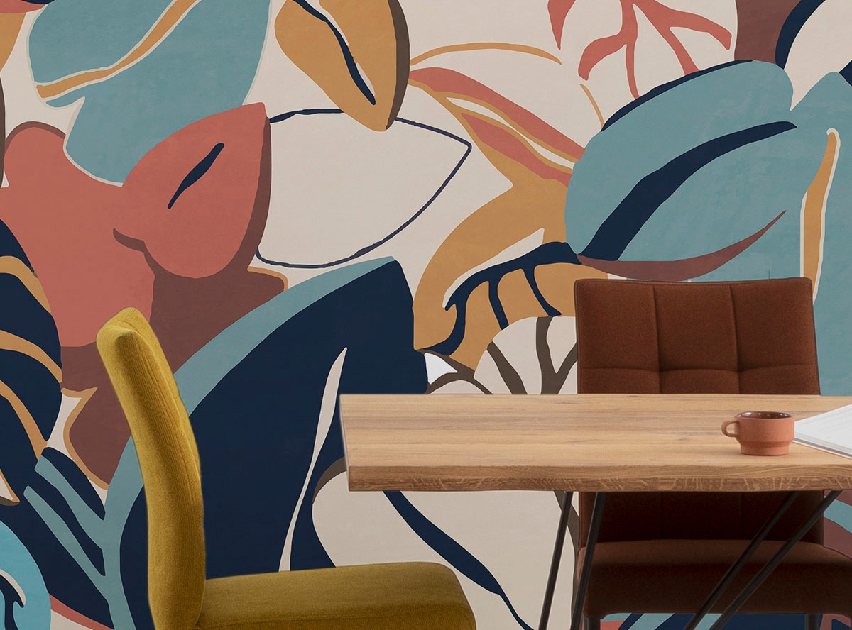 Komar Fototapete »Digitaldruck Vlies -  Audrey - Größe 400 x 250 cm« bedruckt glatt Wohnzimmer, Schlafzimmer