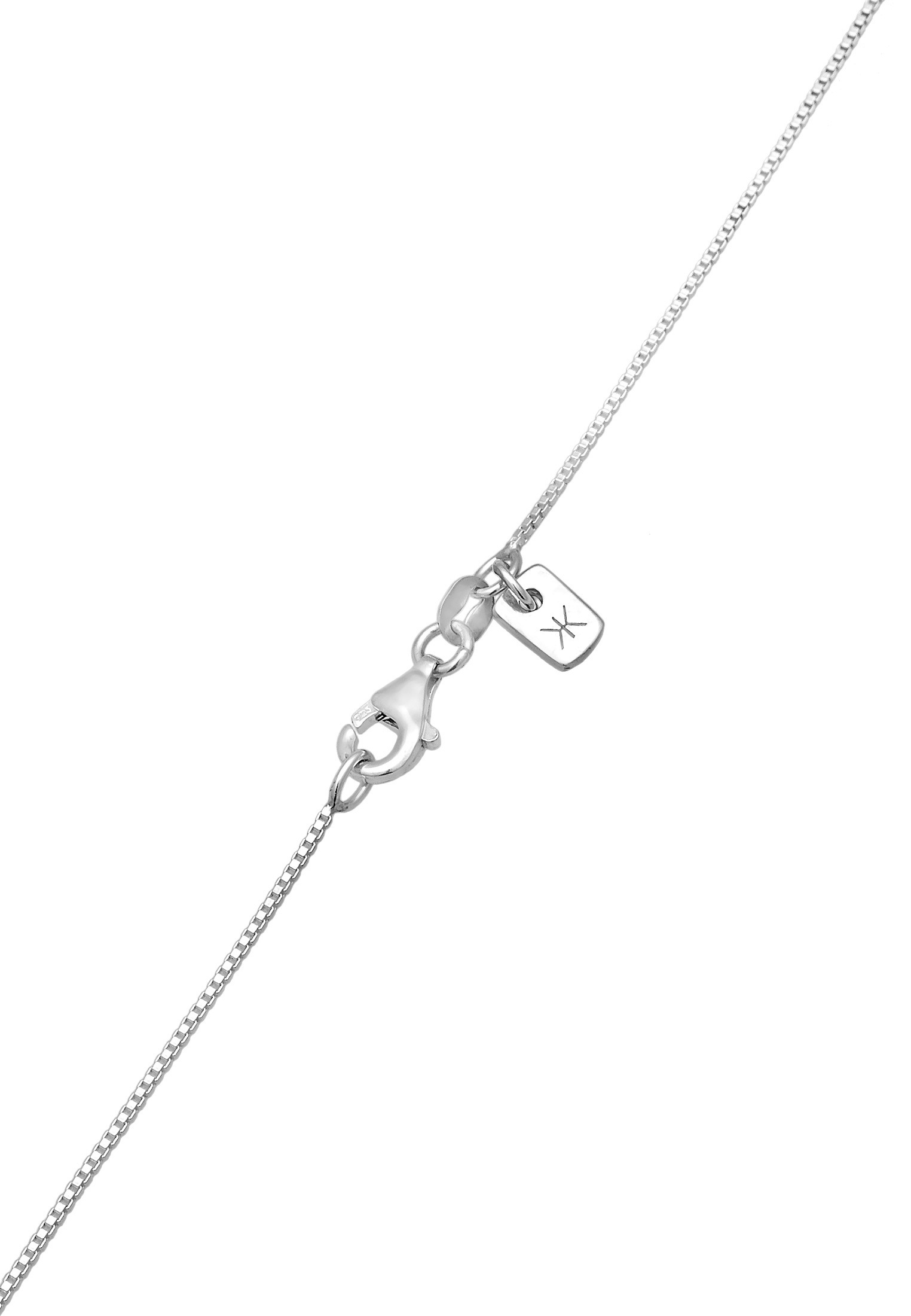 Kuzzoi Kette mit Anhänger »Halskette Anhänger Kreuz 925 Sterling Silber«