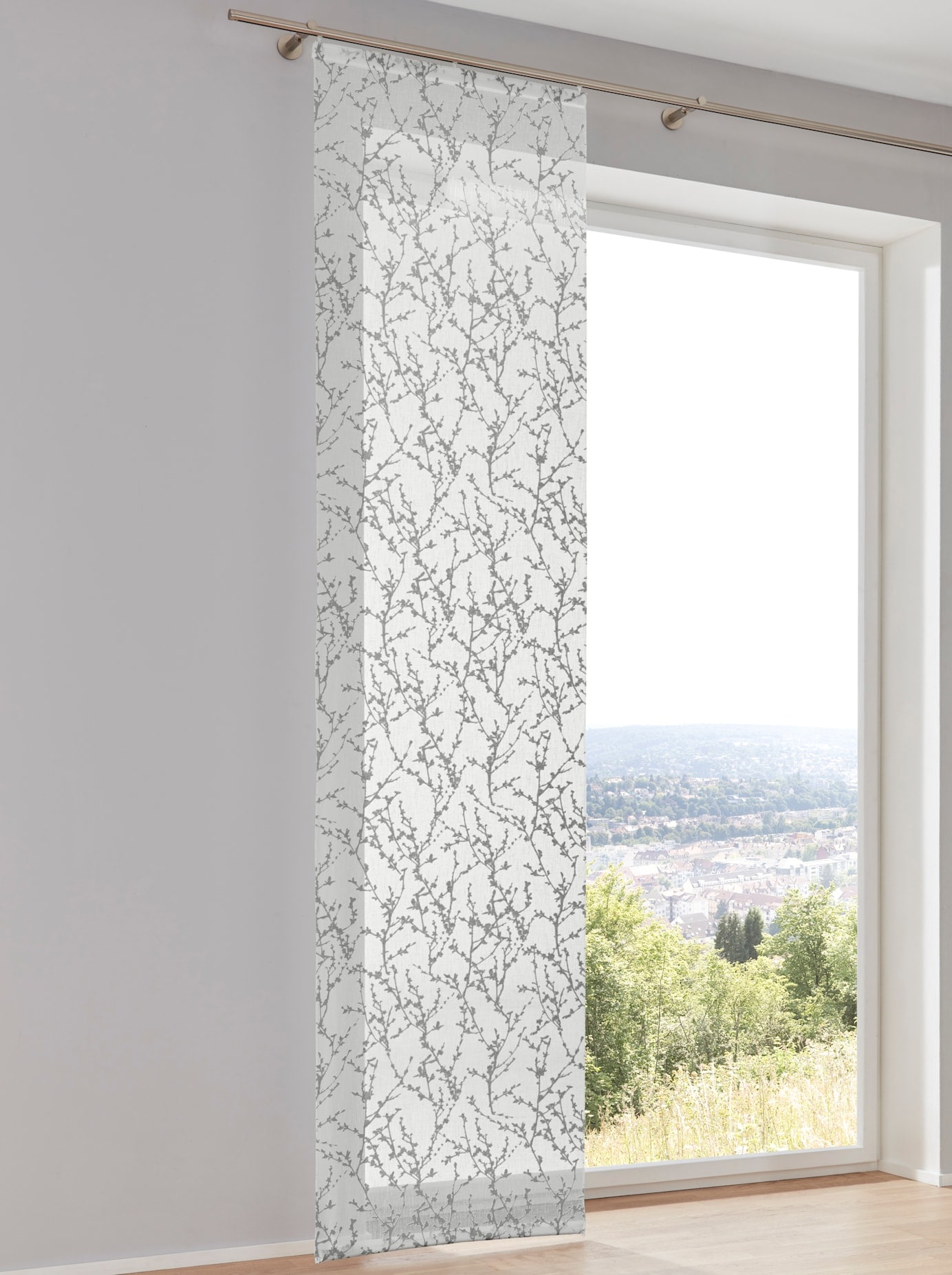 heine home Schiebegardine Klettband 1 Stk. tlg.