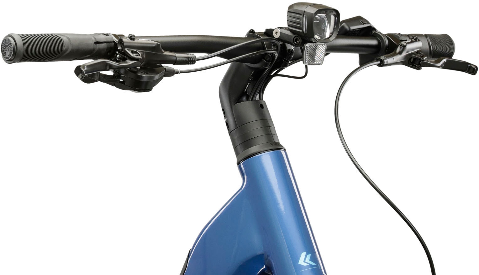 Kross »Influx Hybrid SUV 2.0 16,7Ah / 600 Wh 29 Zoll blau 9 Gänge 2026« 9 Gang Shimano CUES U4000 Schaltwerk Kettenschaltung Mittelmotor 250 W