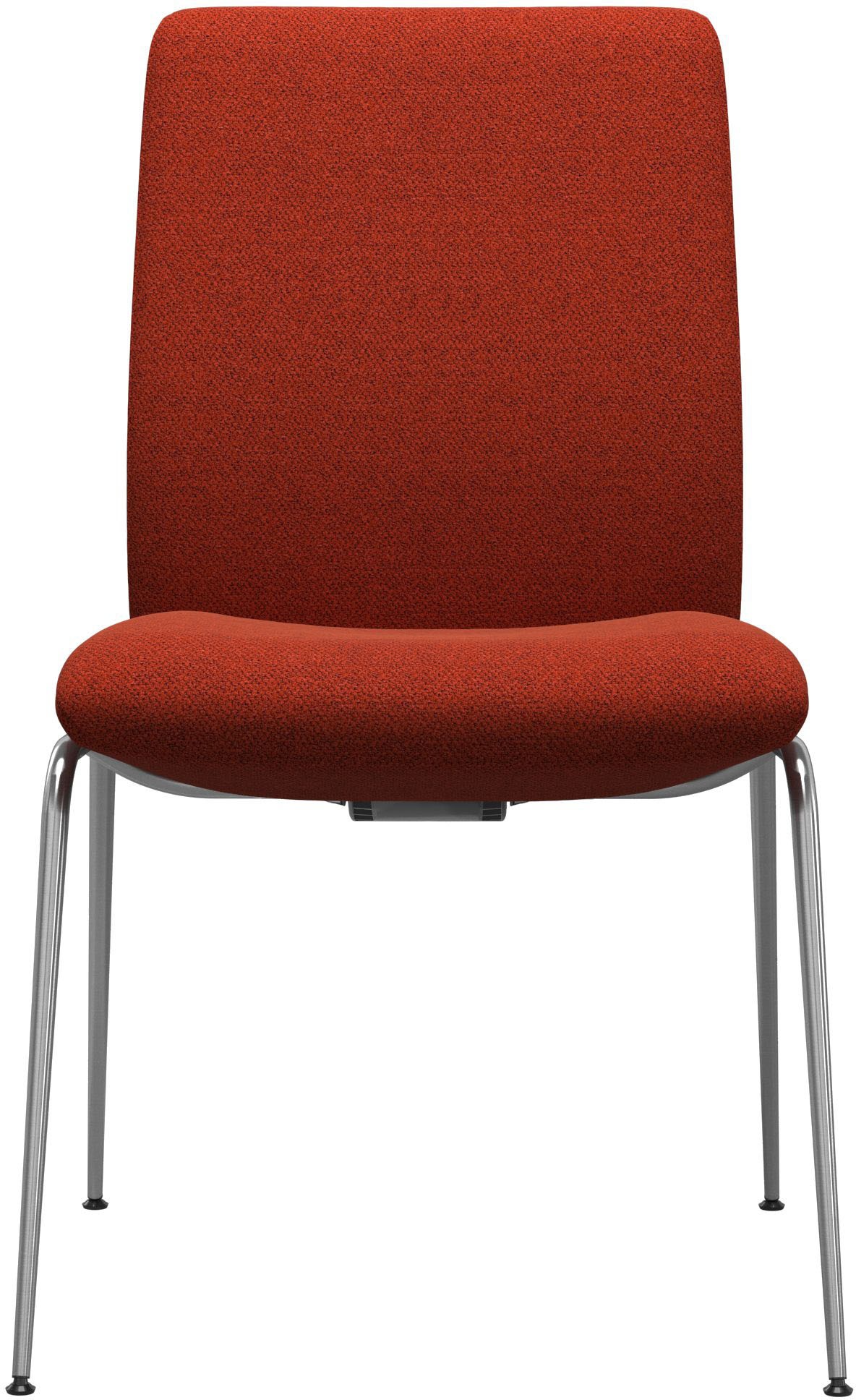 Stressless® Polsterstuhl »Laurel«, ROHLEDER Stoff Q2 FARON, Low Back, Größe L, mit Beinen aus Stahl in Chrom glänzend