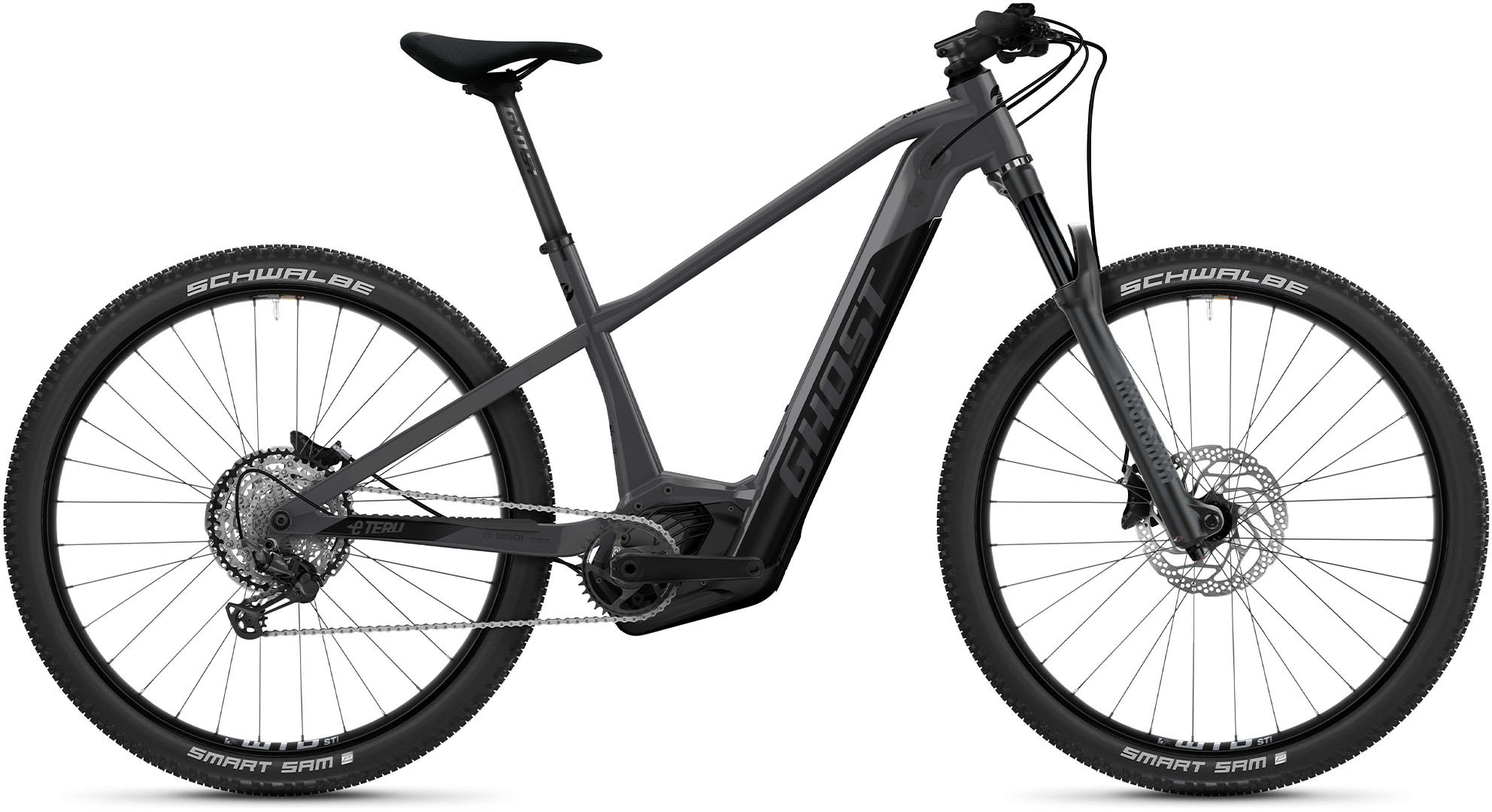 Ghost E-Bike »E-Teru B Pro«, 12 Gang, Shimano, XT RD-M8100, Mittelmotor 250 W, Pedelec, Elektrofahrrad für Damen u. Herren, MTB