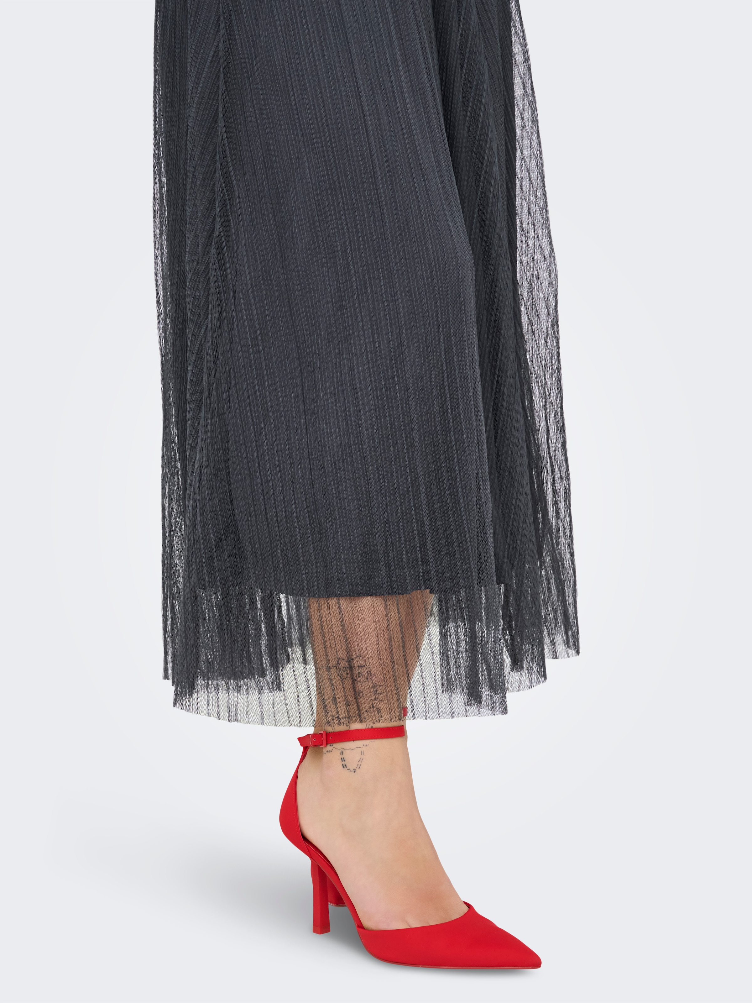 ONLY Maxirock »ONLLAVINA SKIRT JRS« Polyester