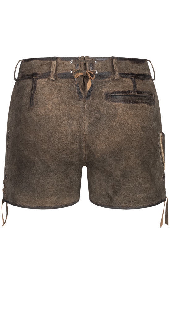 Nübler Trachtenlederhose »Lederhose Hotpant Viona«