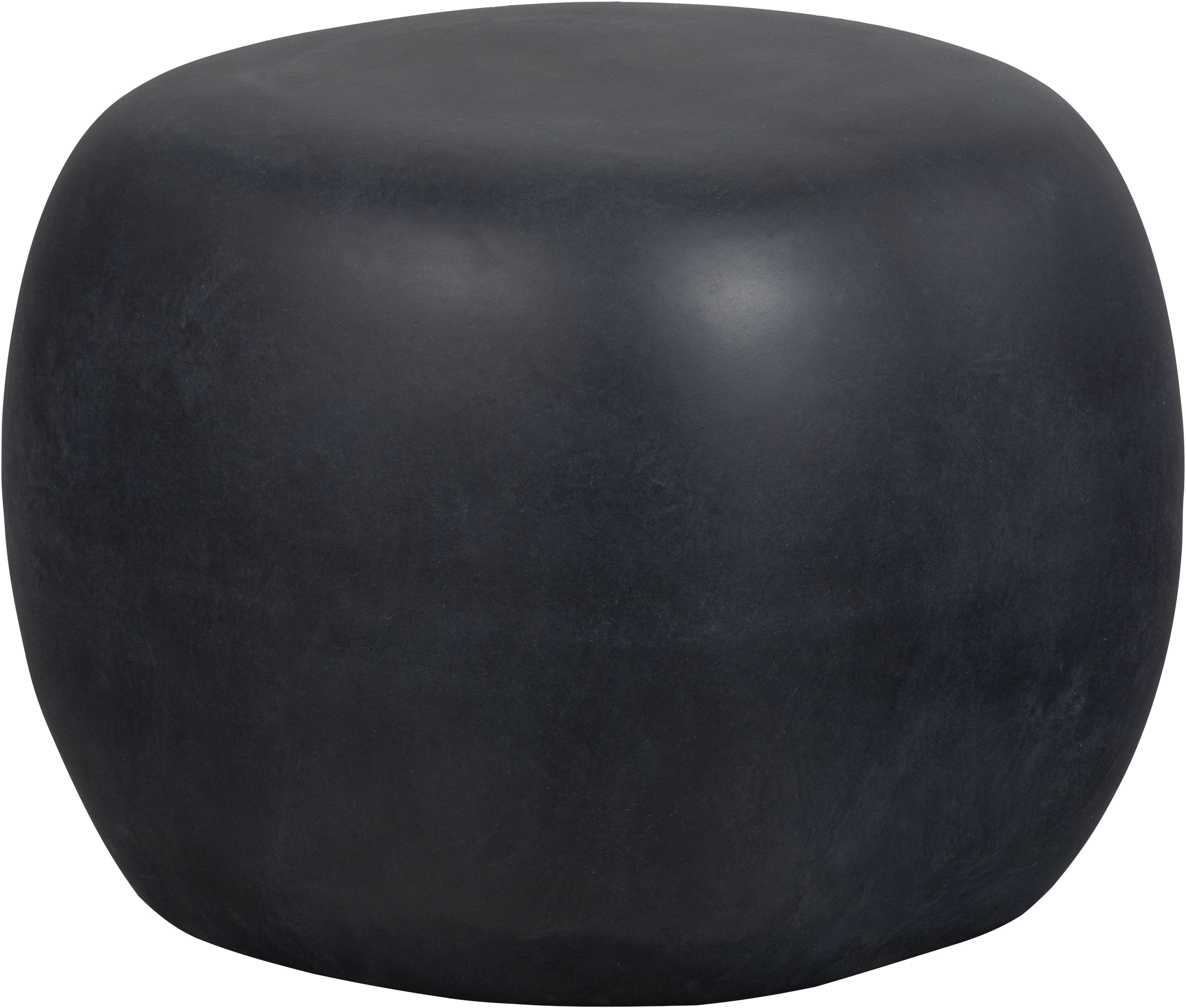 WOOOD Beistelltisch »Pebble Fiberclay in Betonoptik mit organischer Rundung« Tragkraft 90 kg, Glasfaser-Ton-Gemisch, offene Materialstruktur