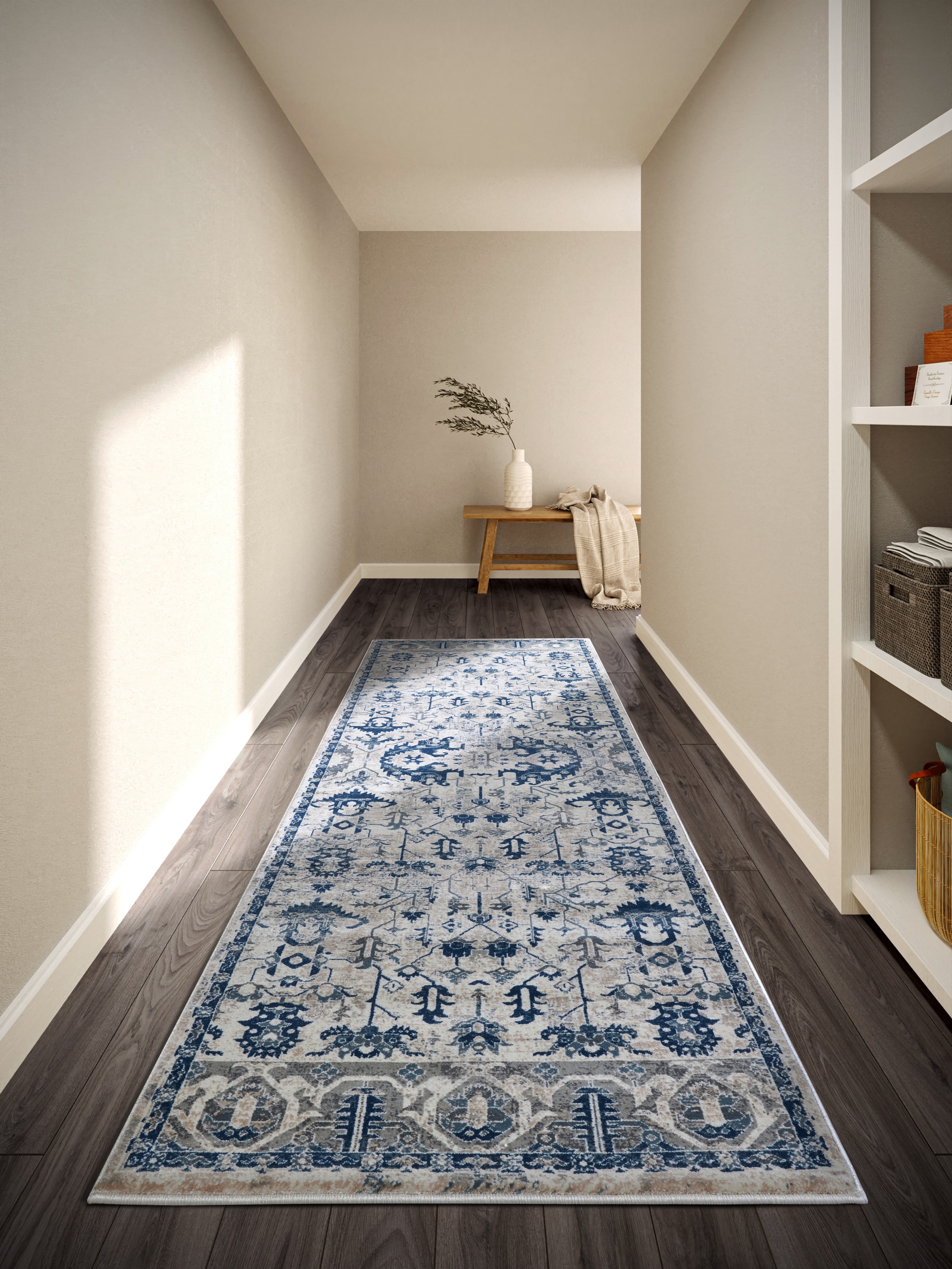 Villeroy & Boch Teppich »Emmanuel«, rechteckig, 11 mm Höhe, Läufer, Orient, Wohnzimmer, Schlafzimmer, Klassisch, Kurzflor, Weich