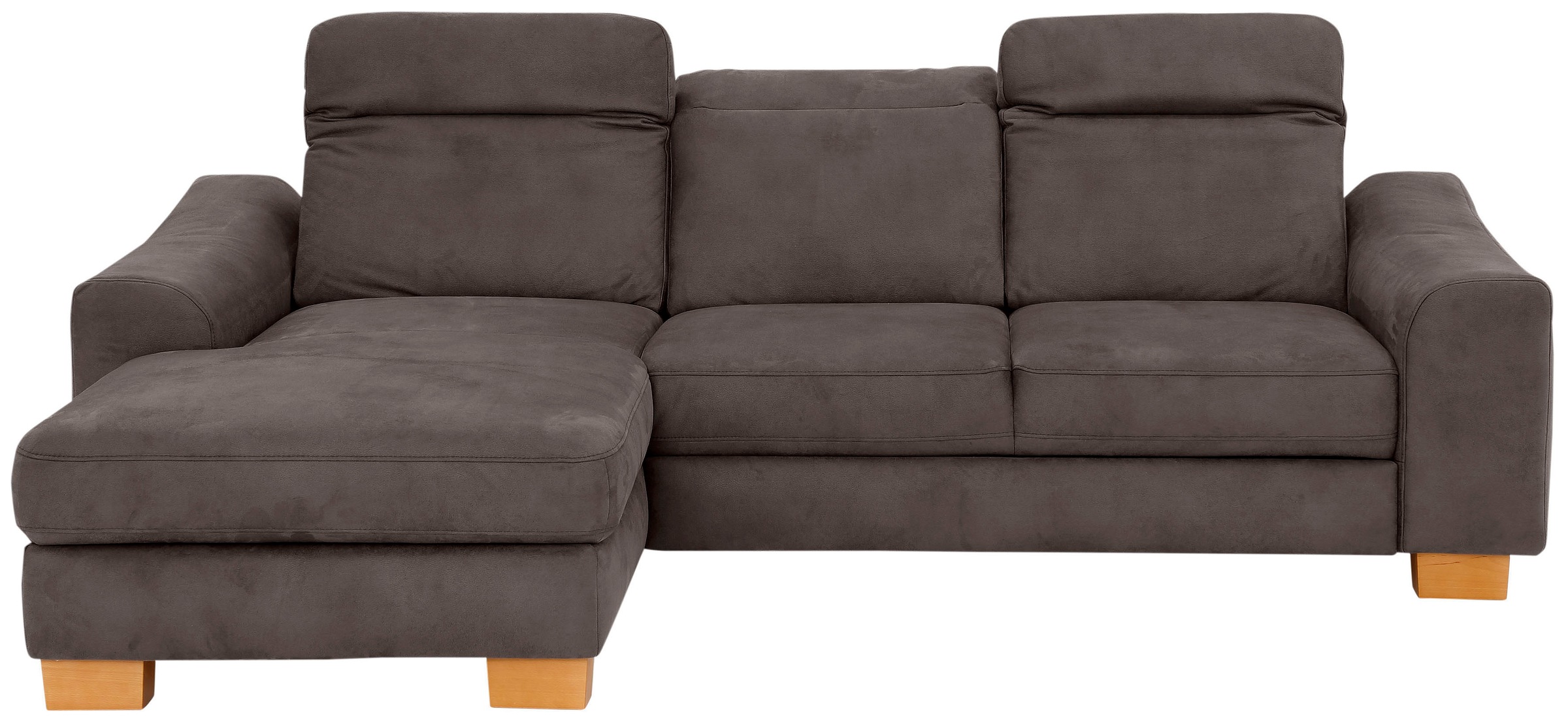 Home affaire Ecksofa »Dundee L-Form«, wahlweise mit Kopfteilverstellung und zusätzlich mit Bettfunktion