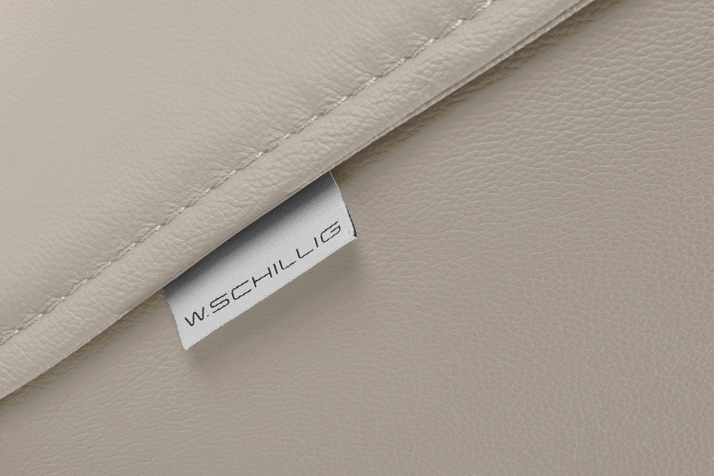 W.SCHILLIG 2,5-Sitzer »sally« mit Metallfüßen in Silber matt, Breite 174 cm