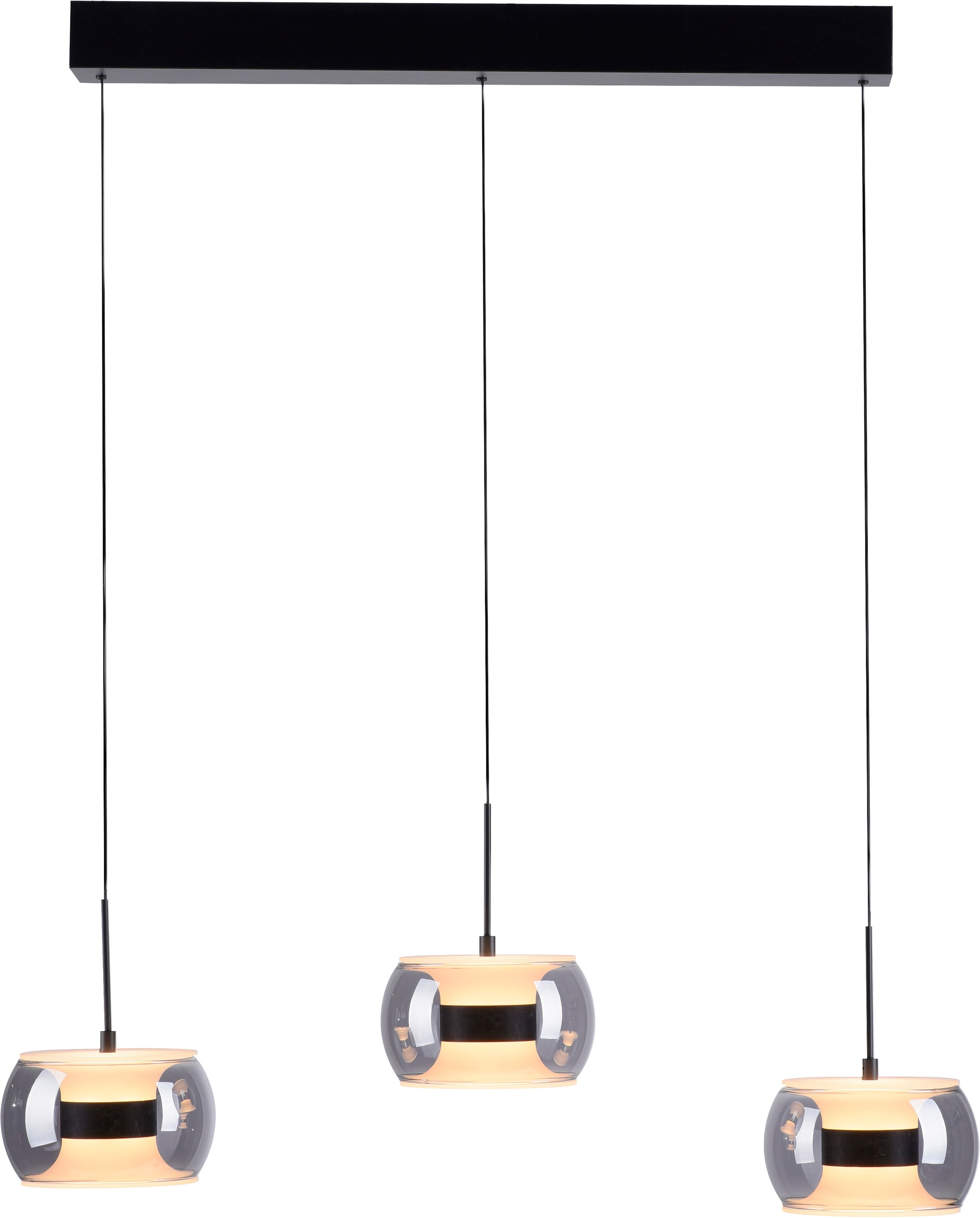 Paul Neuhaus LED Pendelleuchte »FUMEA« LED-Board 1 Stk. warmweiß - kaltweiß Comfort Lift, CCT(2200-5000K), 3-Stufen-Dimmung per Wandschalter