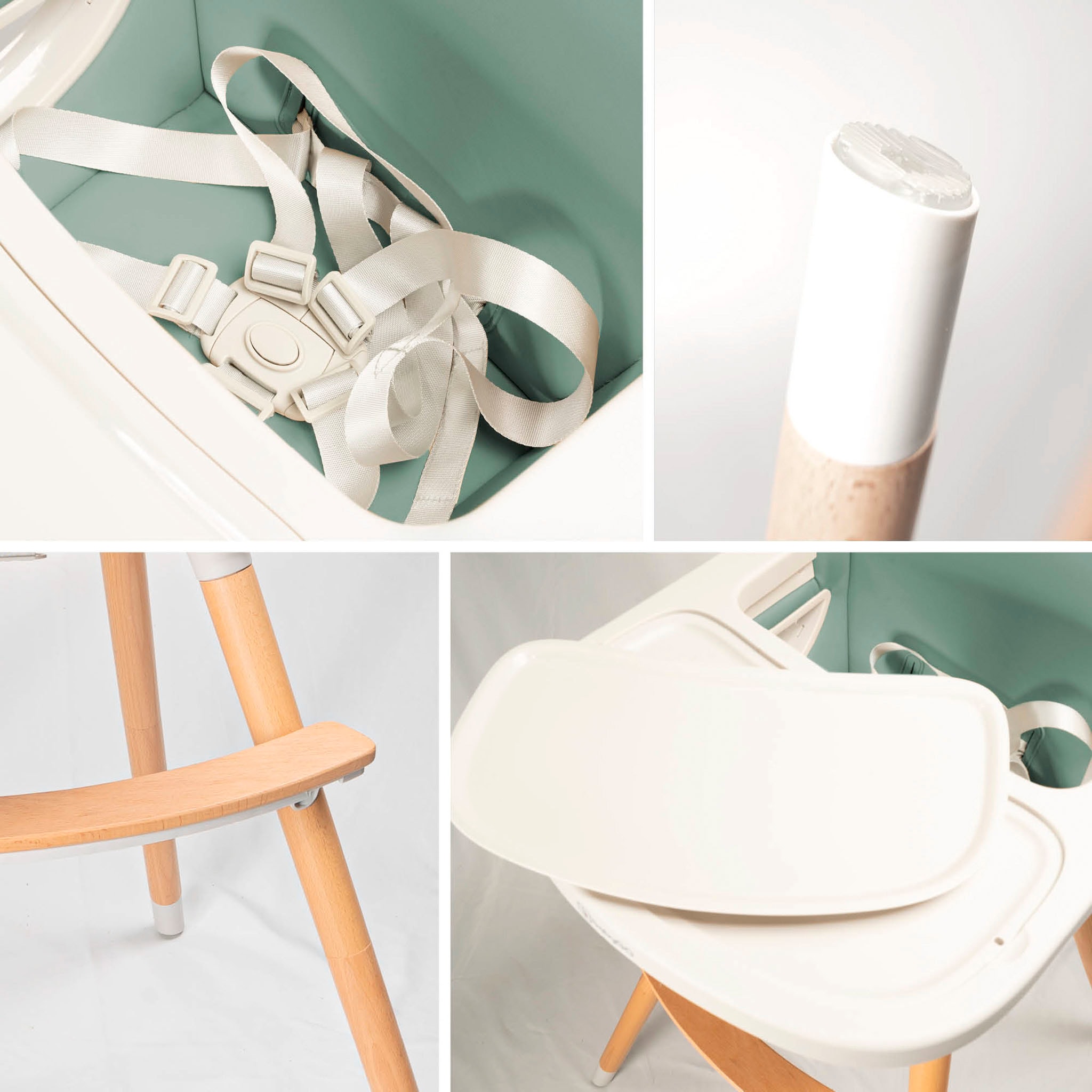 BabyGo Hochstuhl »Scandi - wood«