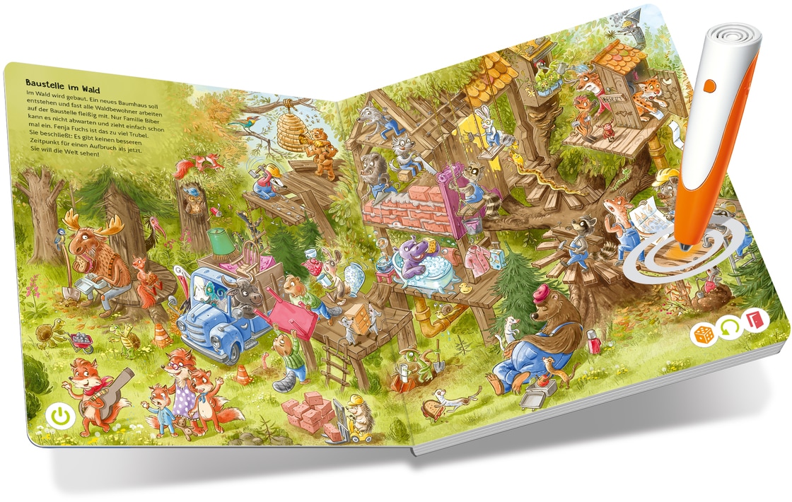 Ravensburger Buch »tiptoi® Die große Wimmelreise der Tiere«, Made in Europe