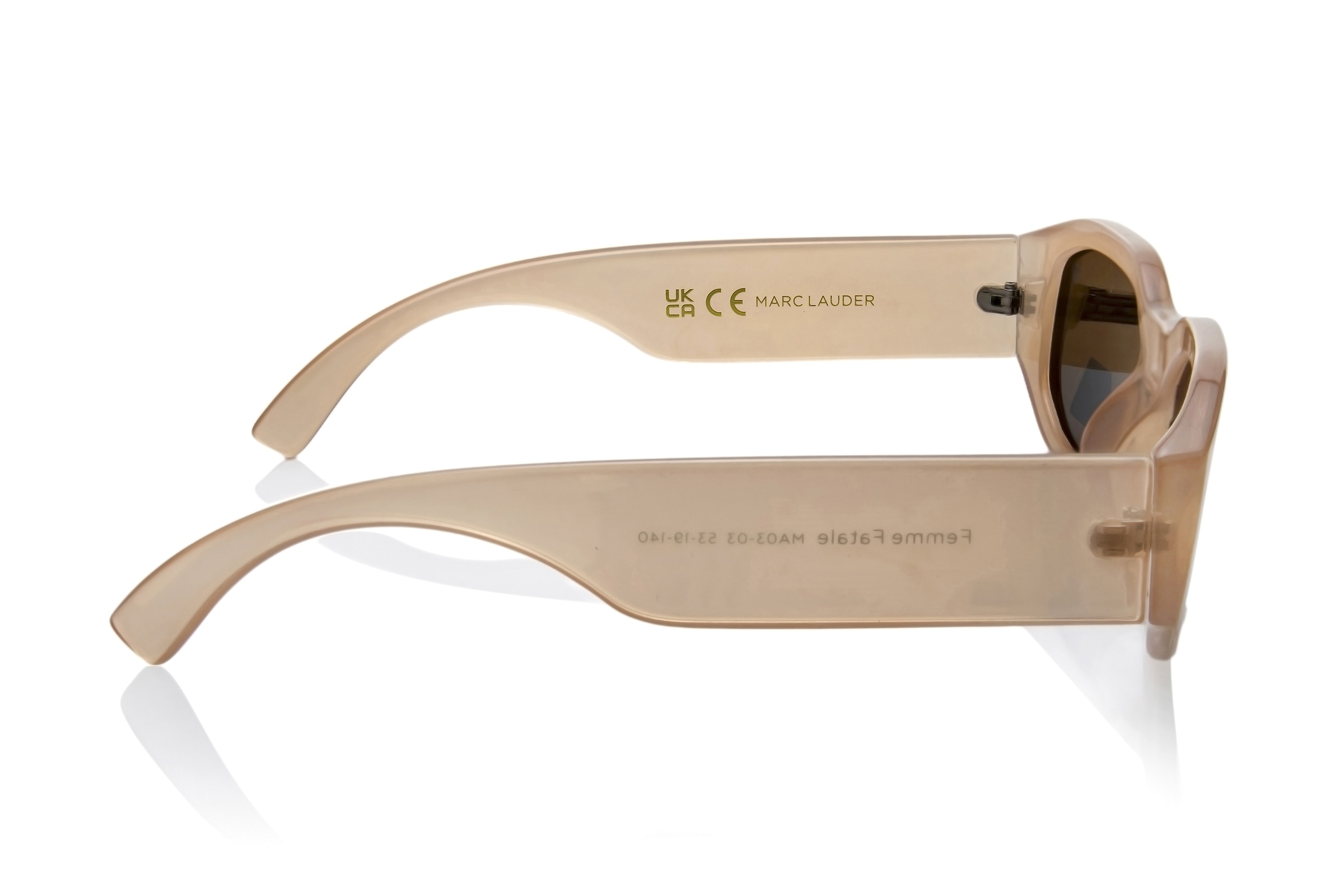 MARC LAUDER Sonnenbrille »LA03-03« 3: dunkles Glas, starke Sonneneinstrahlung