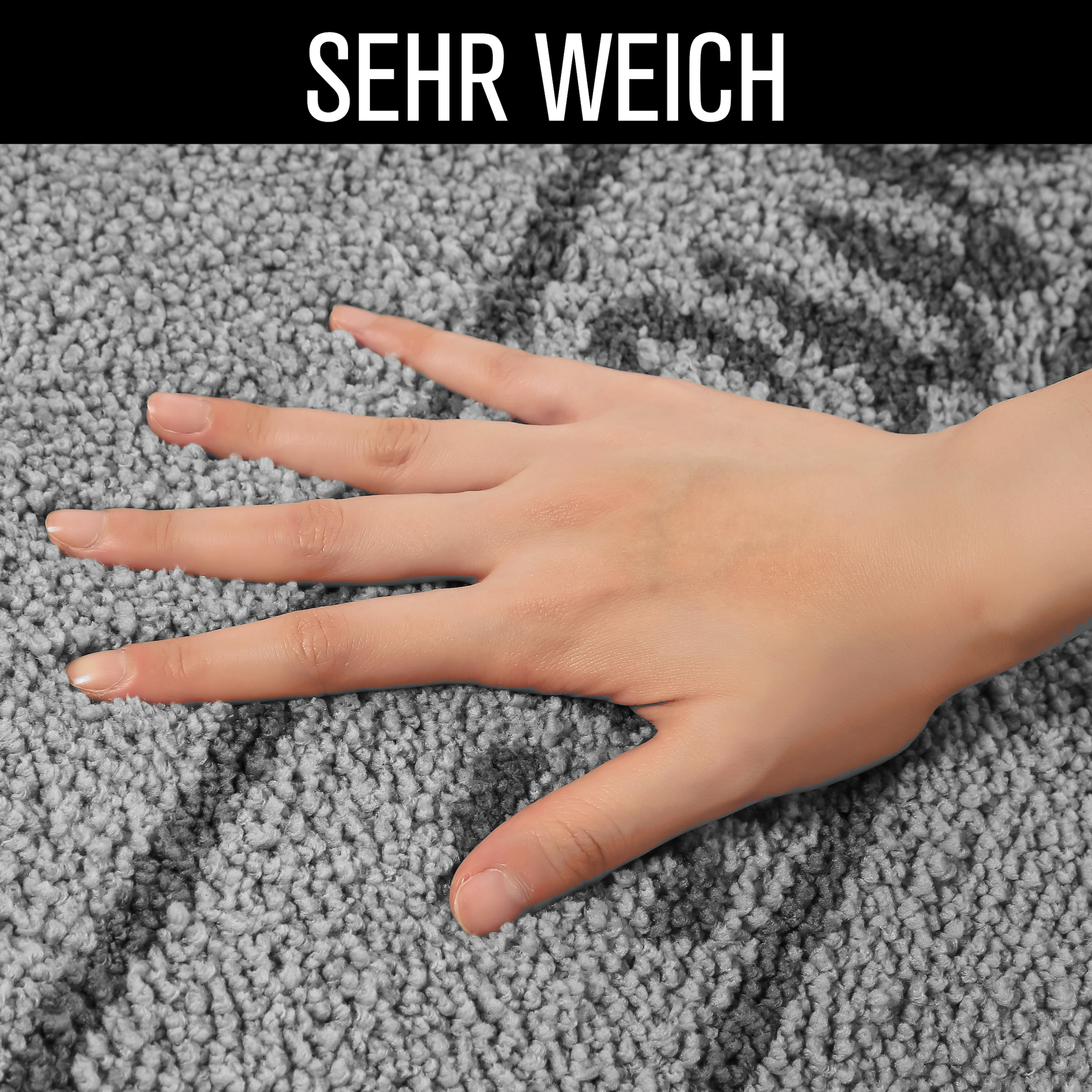 s.Oliver Badematte »Allie, Badvorleger, Badezimmer Teppich, Duschvorleger« Höhe 10 mm rutschhemmend beschichtet schnell trocknend | strapazierfähig Badteppich, weiche Haptik, unifarben mit s.Oliver Schriftzug