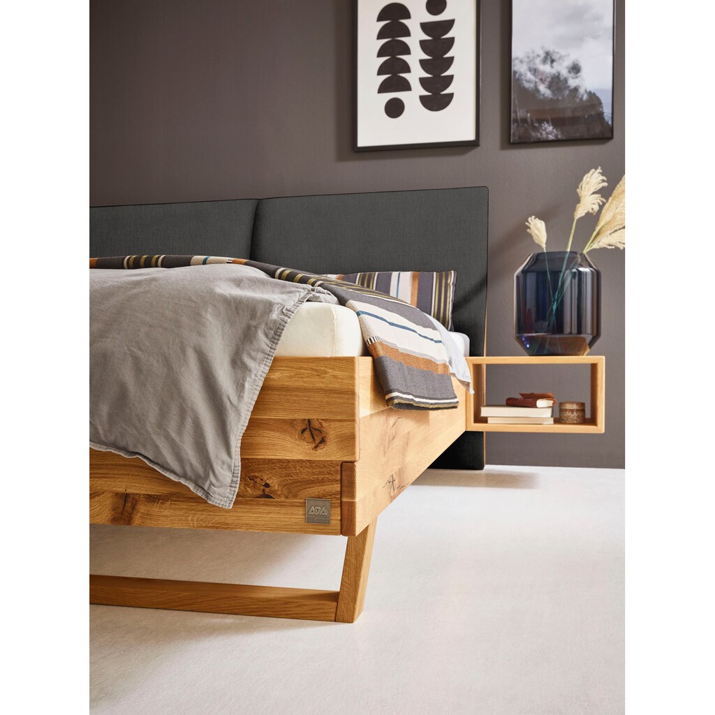 ADA premium Massivholzbett »Gillian«, inkl. Nachttische, wahlweise mit Matratze und Lattenrost