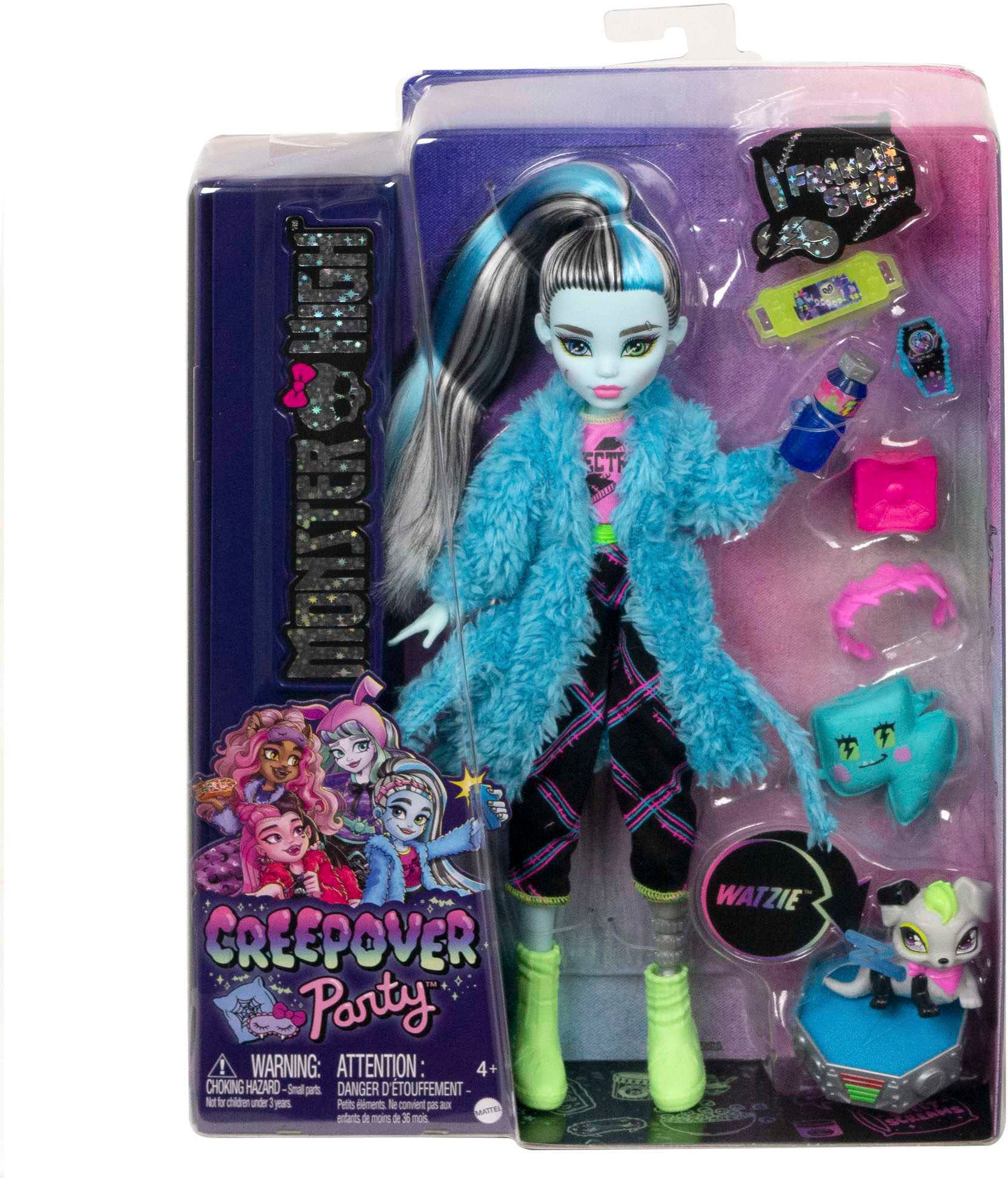 MonsterHigh™ Anziehpuppe »Creepover Frankie - Schaurig schöne Pyjamaparty«