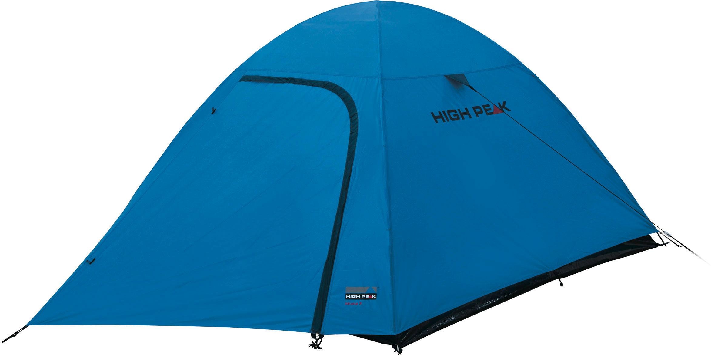 High Peak Kuppelzelt »Kiruna 3«, 3 Personen, (mit Transporttasche)