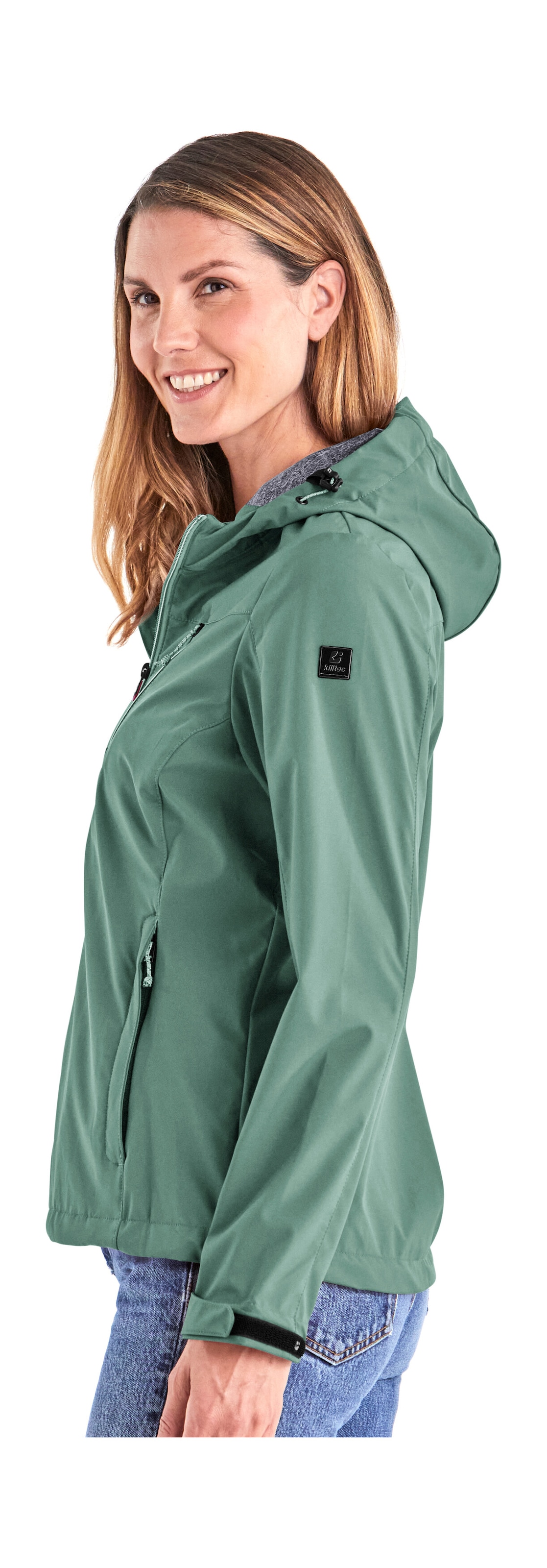 Killtec Softshelljacke »KOS 89 WMN SFTSHLL JCKT« Damen Softshelljacke: Wind-und wasserdicht, atmungsaktiv